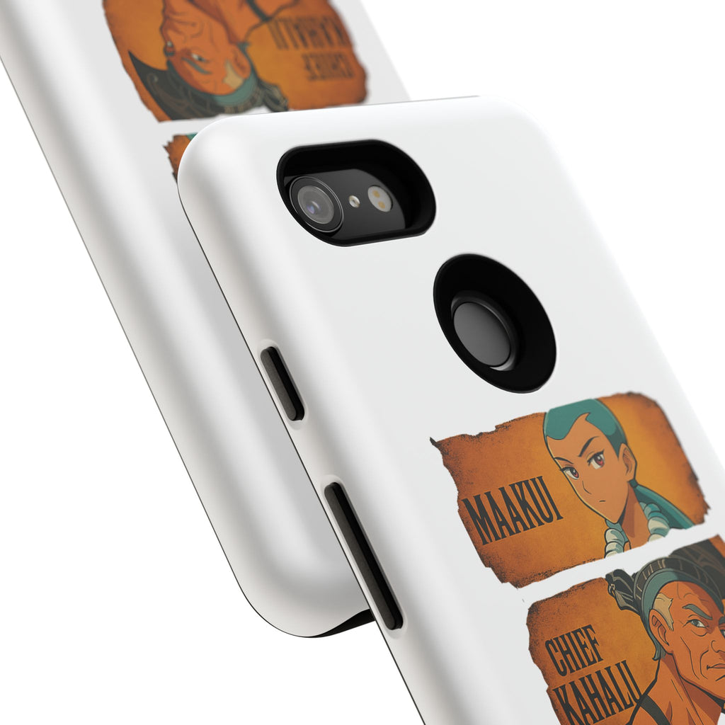 Tough Cases - Anime Phone Case Featuring Maakui, Chief Kahaili, and Bertelli, Great Gift for Fans, Personalized, Trendy, Durable
