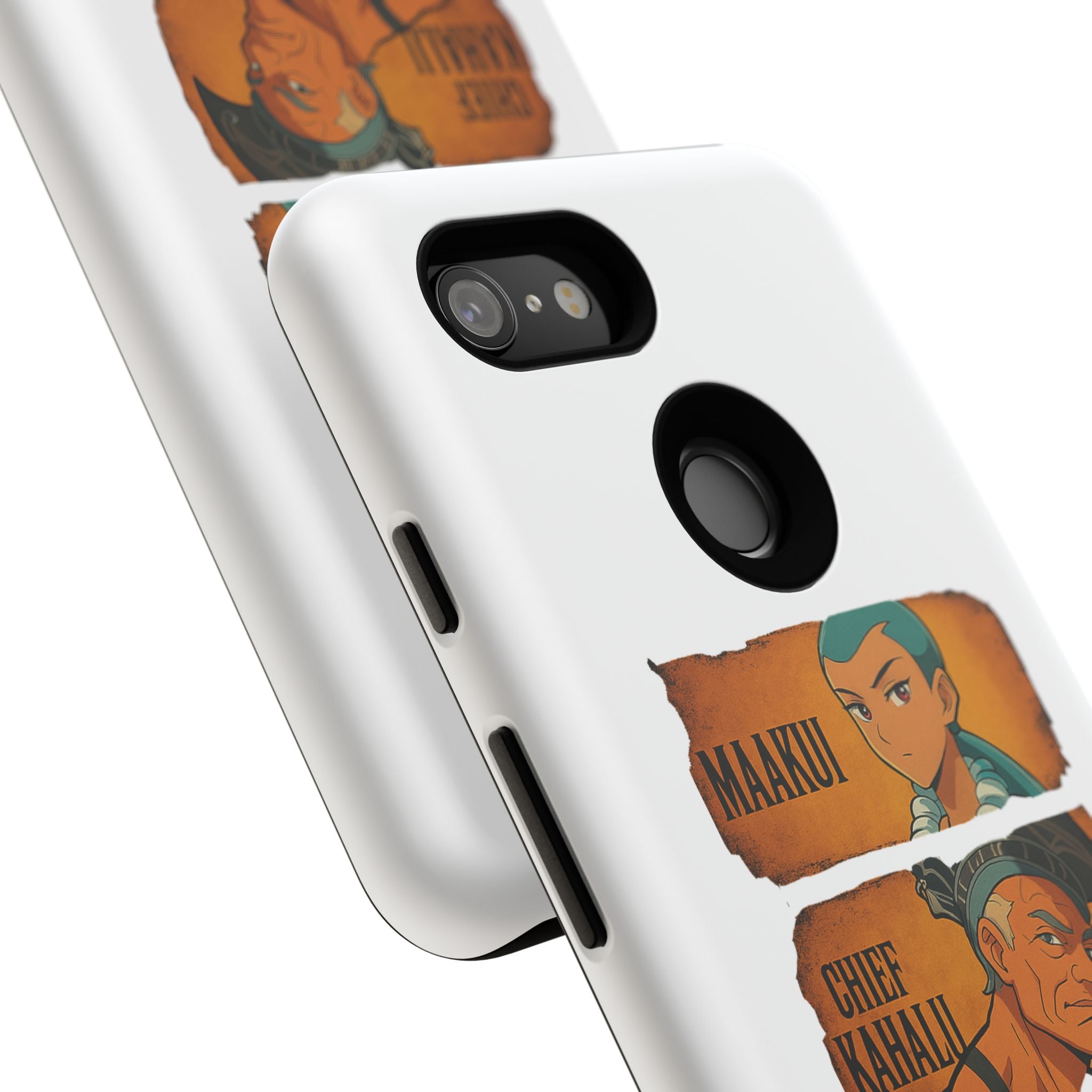 Tough Cases - Anime Phone Case Featuring Maakui, Chief Kahaili, and Bertelli, Great Gift for Fans, Personalized, Trendy, Durable