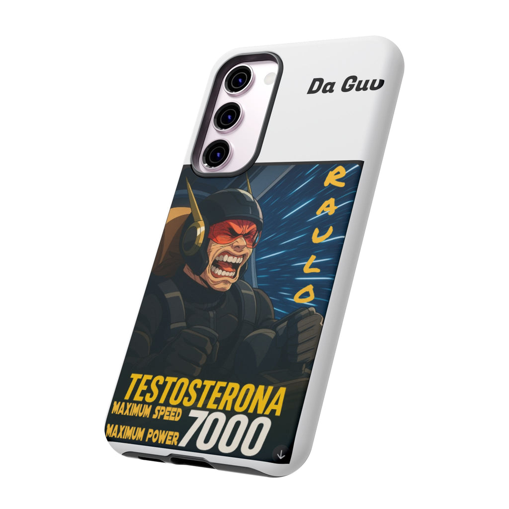 Anime Raulo Tough Cases - Sci-Fi Book Theme, Testosterona 7000, Phone Cover, Protective Shell, Unique Design, Gift for Sci-Fi Fans