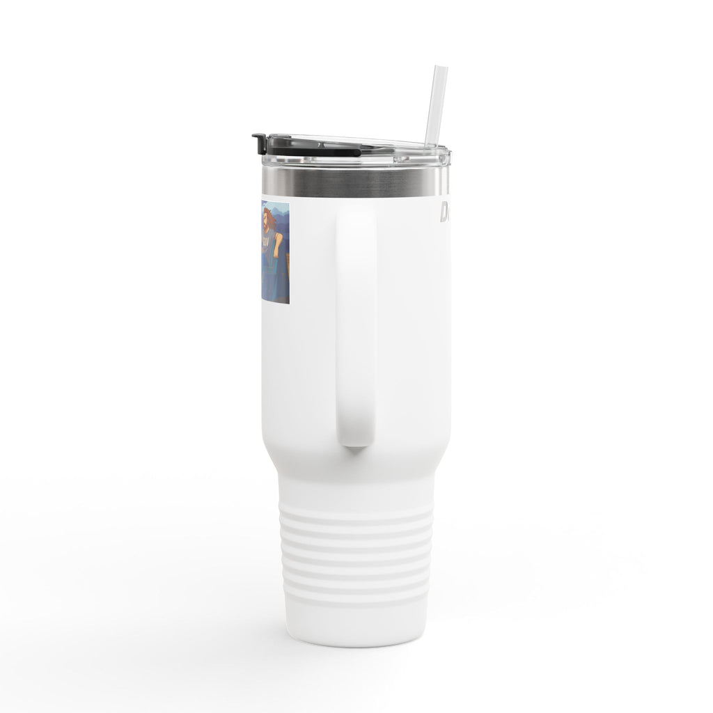 Stylish Insulated sci-fi Travel Mug, 40oz | Perfect for Coffee Lovers, Travel, Camping, Outdoors, Gifts