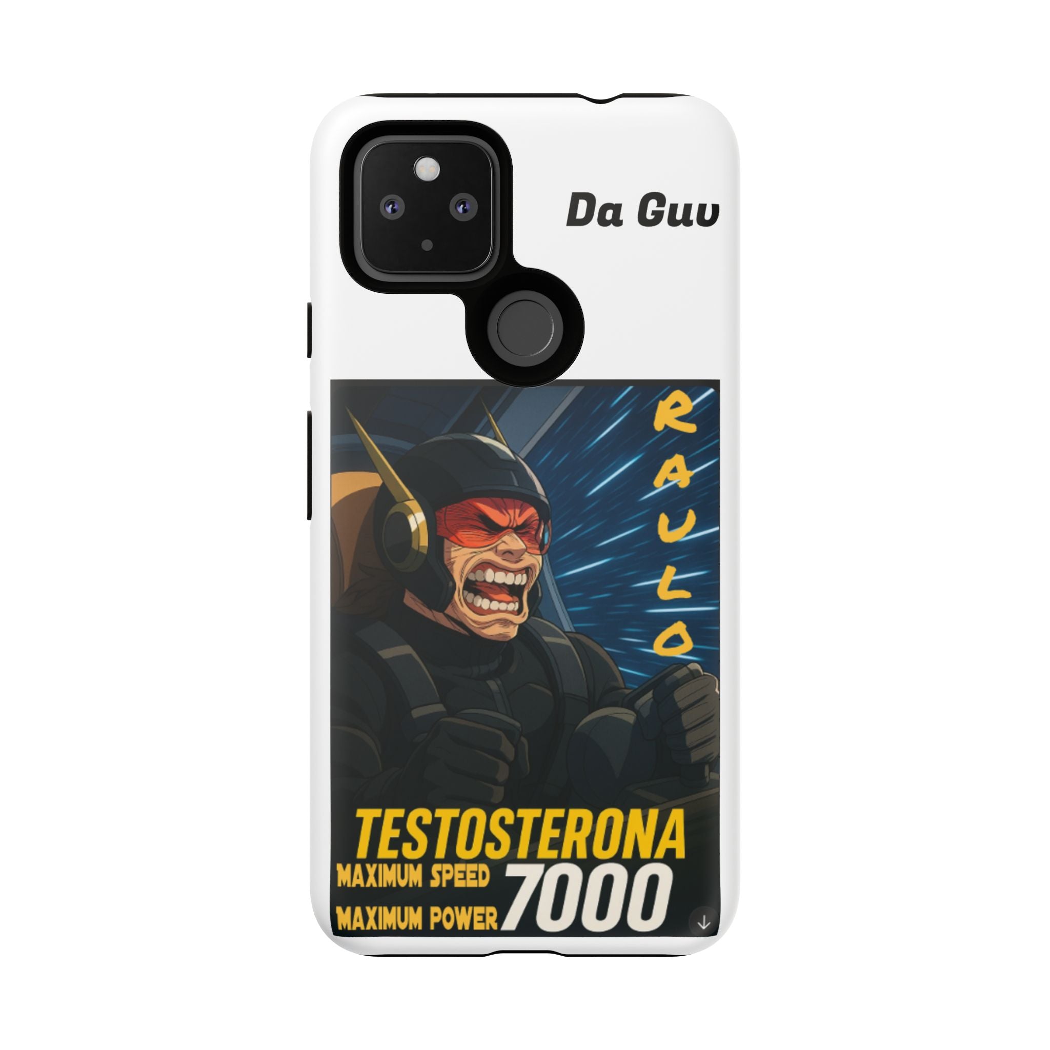 Anime Raulo Tough Cases - Sci-Fi Book Theme, Testosterona 7000, Phone Cover, Protective Shell, Unique Design, Gift for Sci-Fi Fans