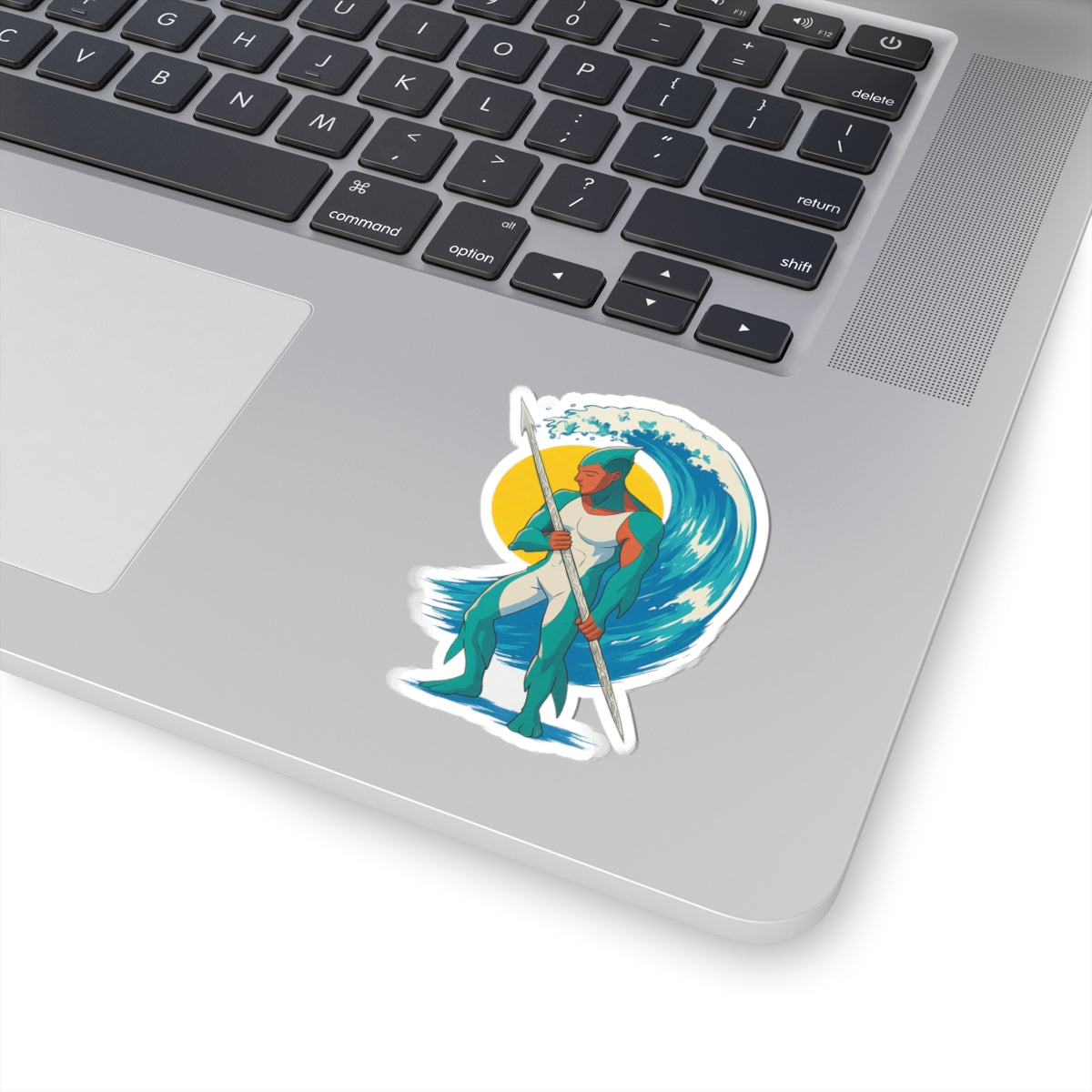 Anime Aljandro Kiss-Cut Stickers | Cool Surf Art, Laptop Decor, Beach Lover Gifts, Summer Vibes, Ocean Theme Stickers