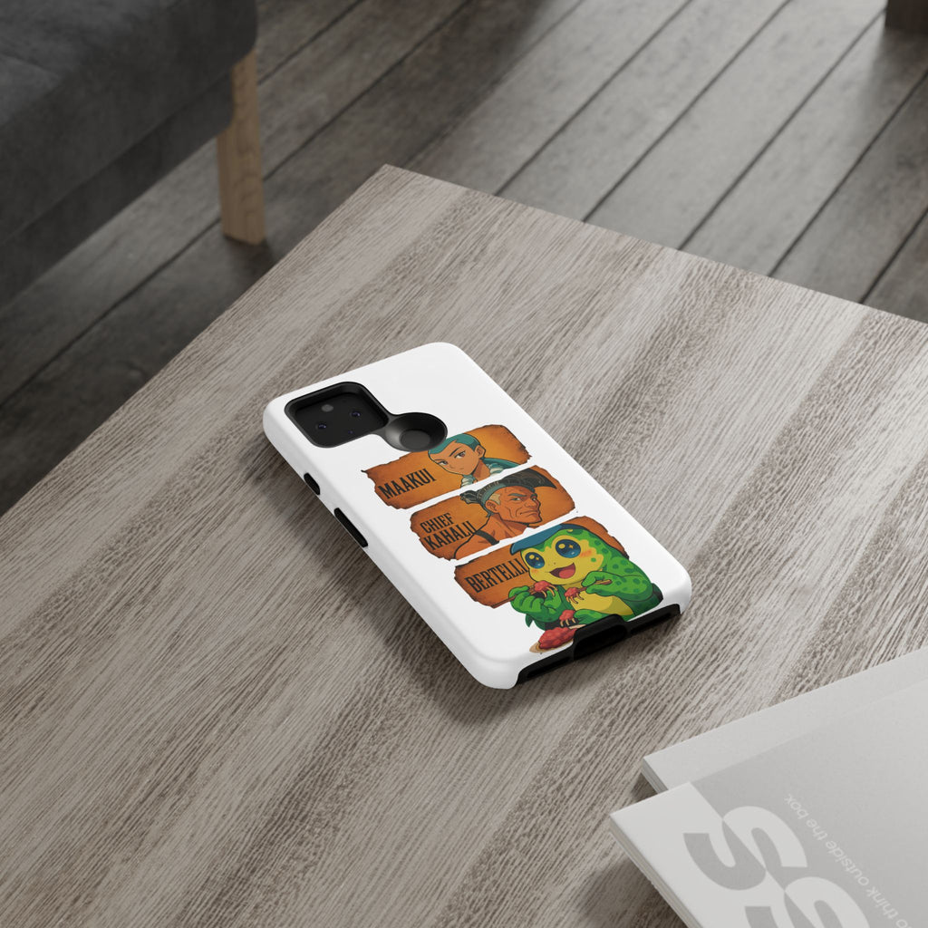 Tough Cases - Anime Phone Case Featuring Maakui, Chief Kahaili, and Bertelli, Great Gift for Fans, Personalized, Trendy, Durable