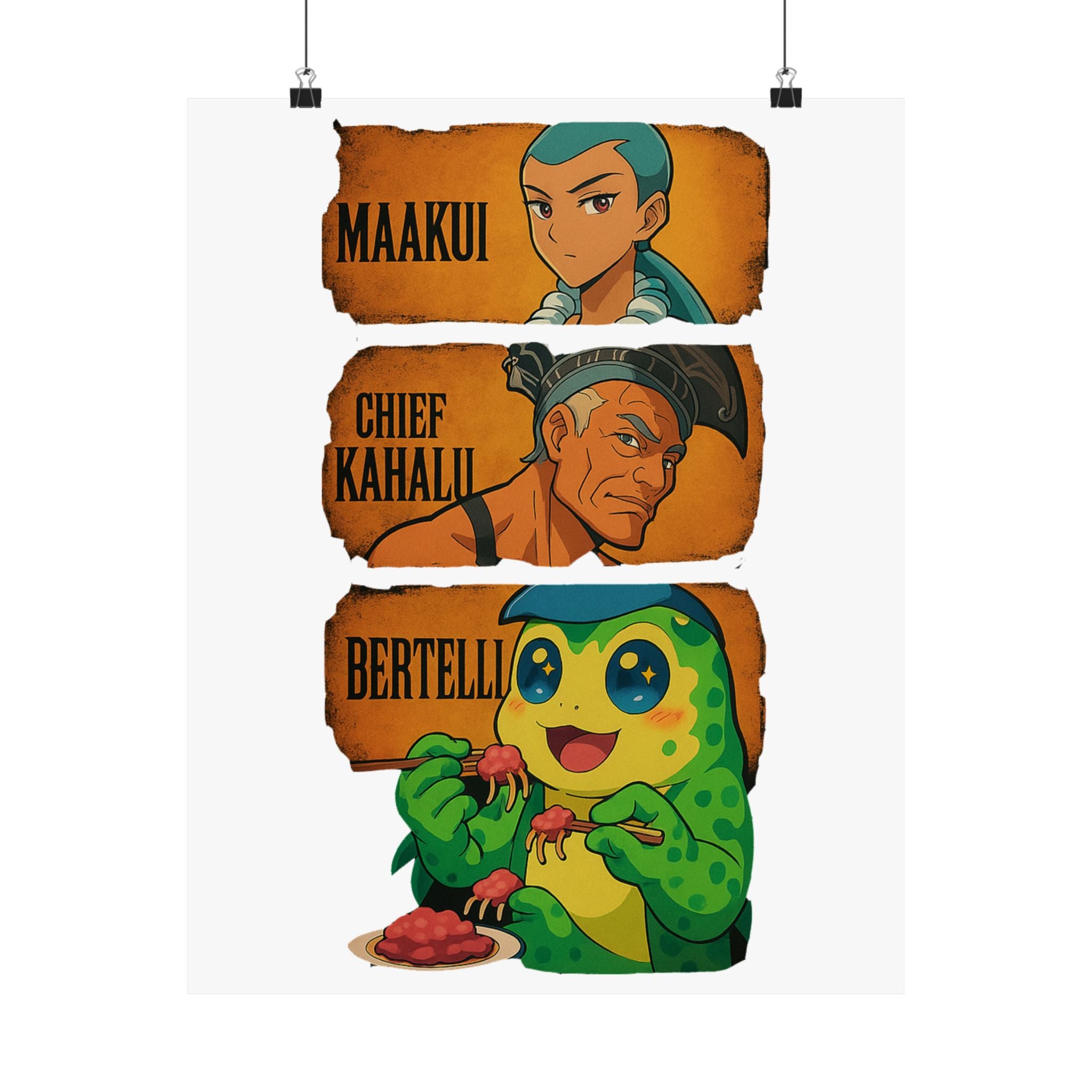 Whimsical Character Posters, Art Prints for Kids, Nature Decor, Anime Wall Art, Unique Home Decoration