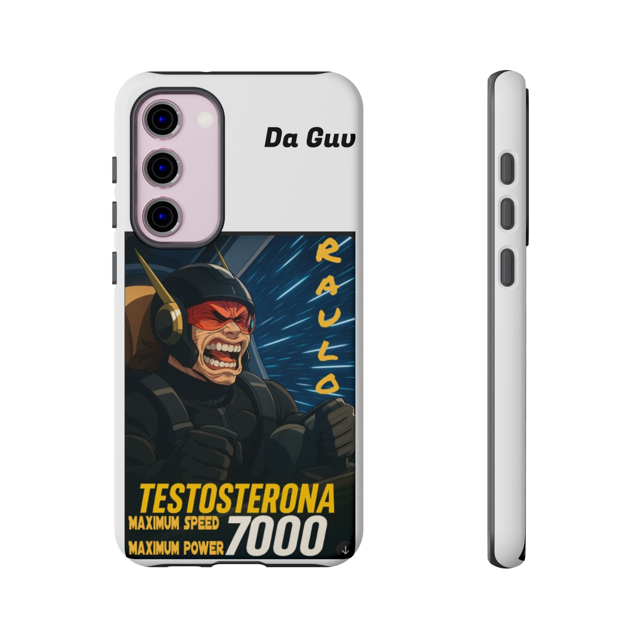 Anime Raulo Tough Cases - Sci-Fi Book Theme, Testosterona 7000, Phone Cover, Protective Shell, Unique Design, Gift for Sci-Fi Fans