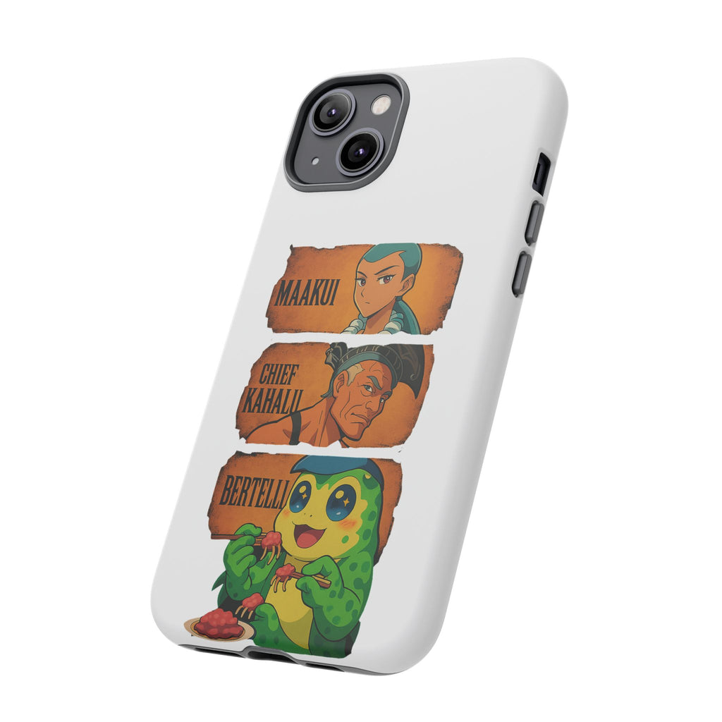 Tough Cases - Anime Phone Case Featuring Maakui, Chief Kahaili, and Bertelli, Great Gift for Fans, Personalized, Trendy, Durable