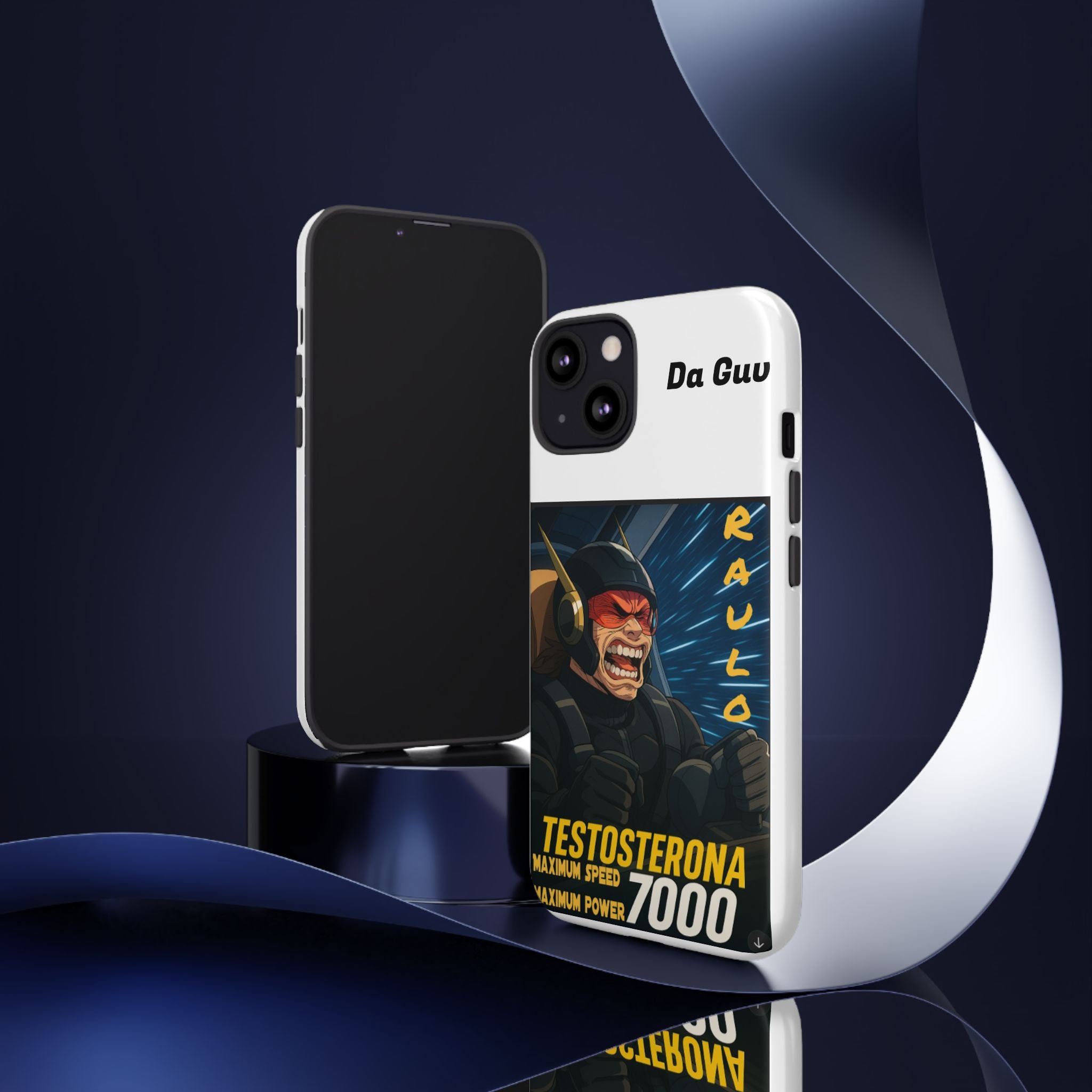 Anime Raulo Tough Cases - Sci-Fi Book Theme, Testosterona 7000, Phone Cover, Protective Shell, Unique Design, Gift for Sci-Fi Fans