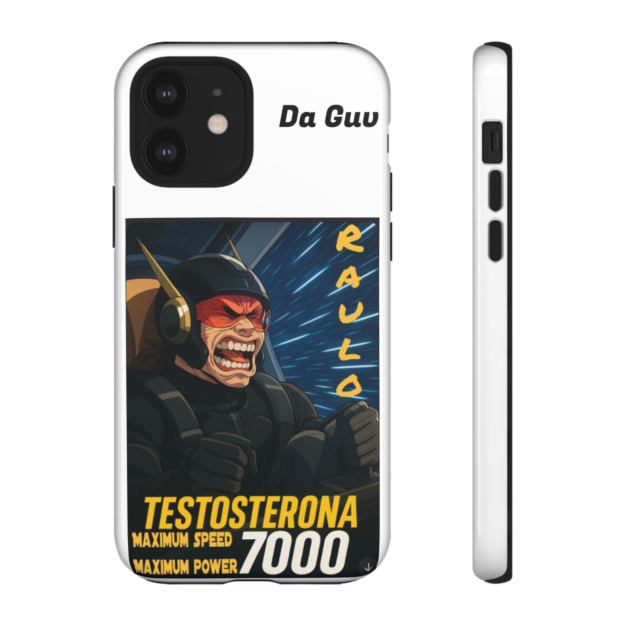 Anime Raulo Tough Cases - Sci-Fi Book Theme, Testosterona 7000, Phone Cover, Protective Shell, Unique Design, Gift for Sci-Fi Fans