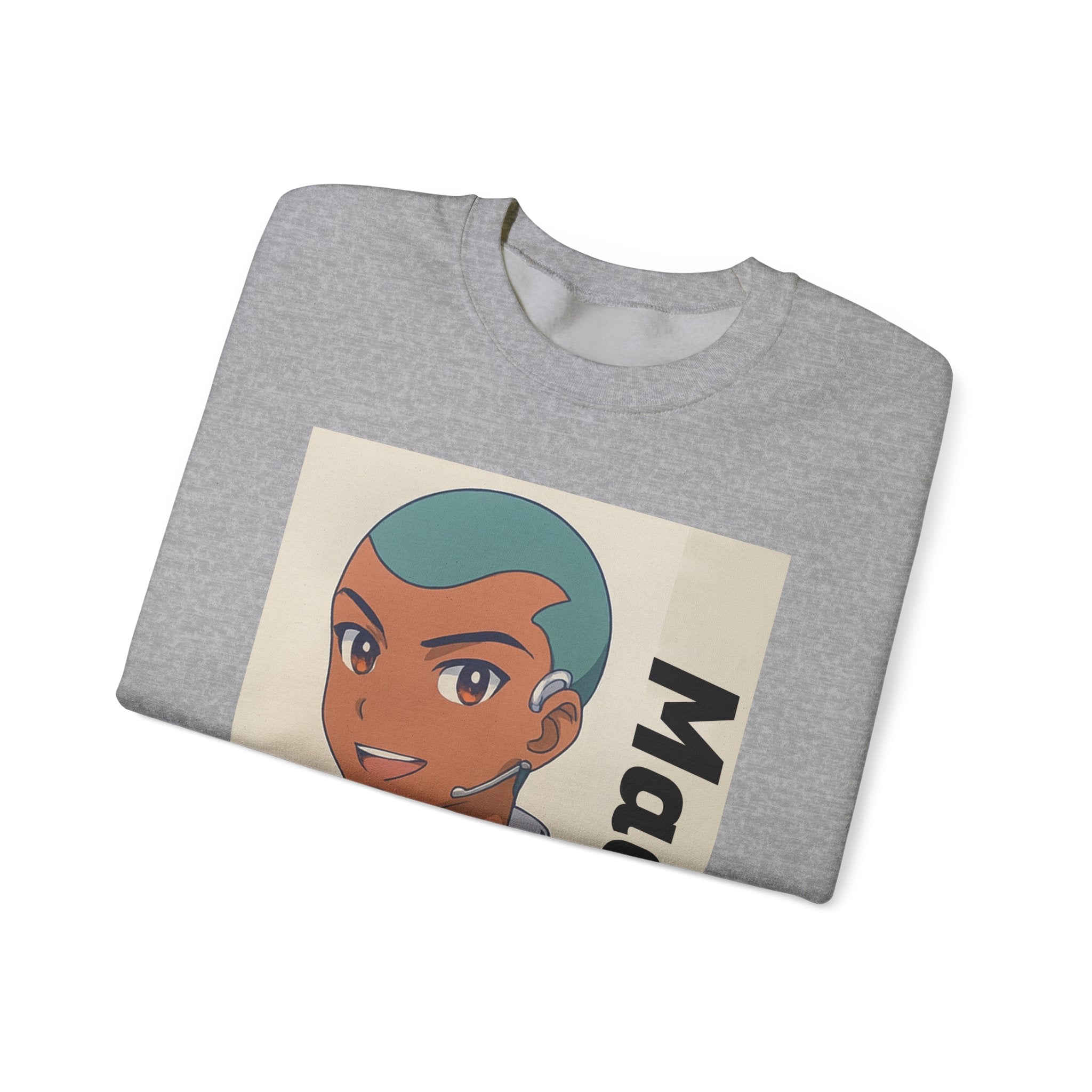 Maakui, anime character Crewneck Sweatshirt - Perfect for Everyday Wear, Unique Gift, Cozy Fashion