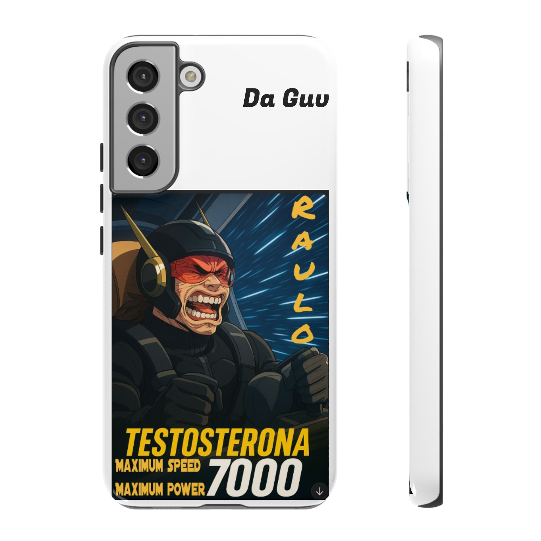 Anime Raulo Tough Cases - Sci-Fi Book Theme, Testosterona 7000, Phone Cover, Protective Shell, Unique Design, Gift for Sci-Fi Fans