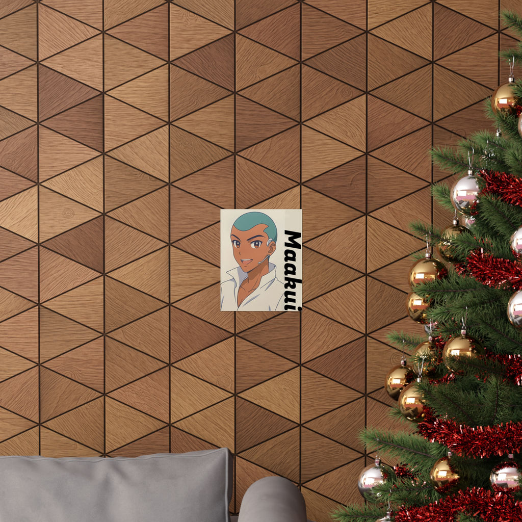 Anime Character Matte Vertical Poster, Wall Decor, Home Office Art, Gift for Fans, Modern Artwork