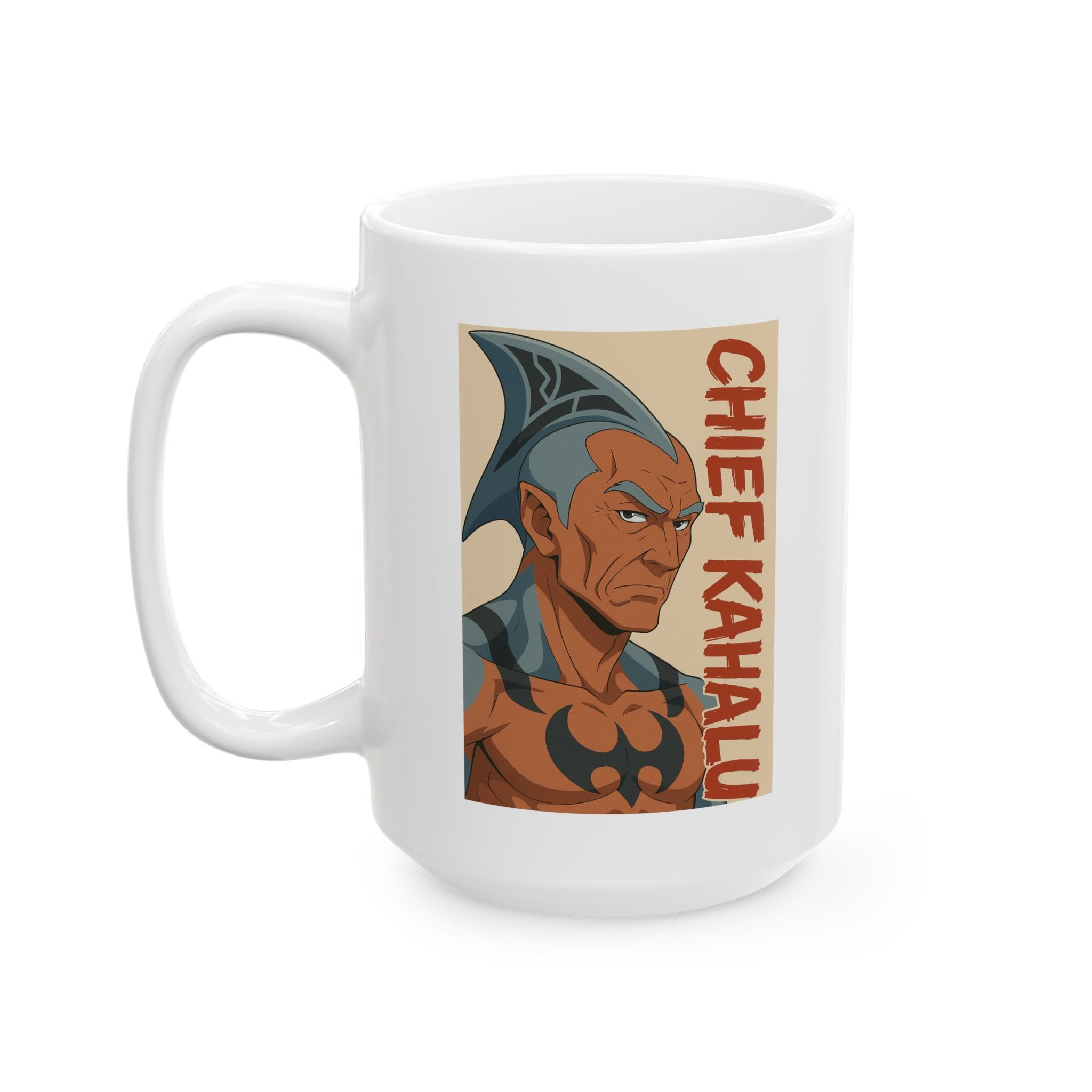 Chief Kahalu Inspirational Ceramic Mug - Coffee Lover's Gift, Unique Tea Mug, Personalized Drinkware, Custom Art Mug, Motivational [...]