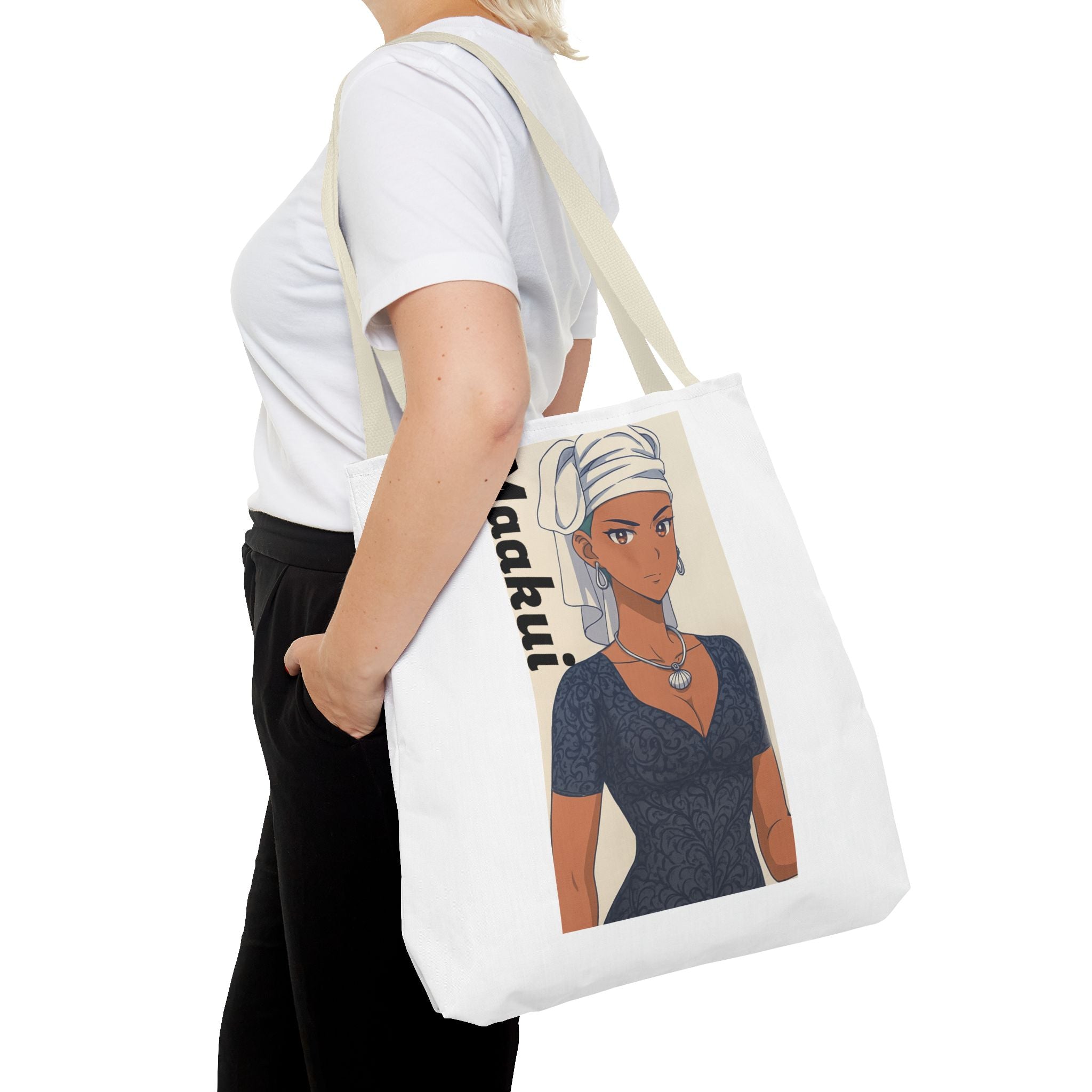 Stylish AOP Tote Bag, Trendy Graphic Reusable Bag, Casual Everyday Carryall, Fashionable Gift for Her, Versatile Shopping Accessory