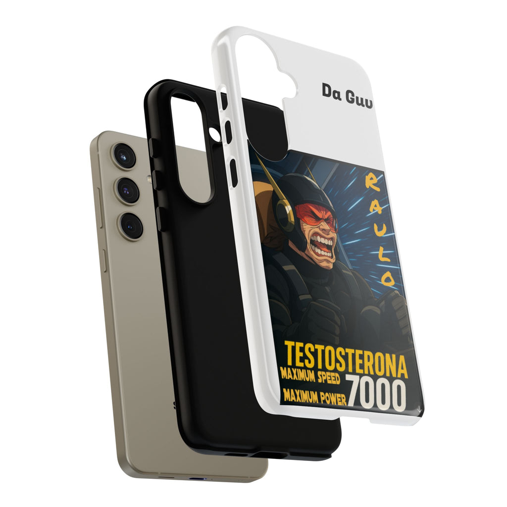 Anime Raulo Tough Cases - Sci-Fi Book Theme, Testosterona 7000, Phone Cover, Protective Shell, Unique Design, Gift for Sci-Fi Fans