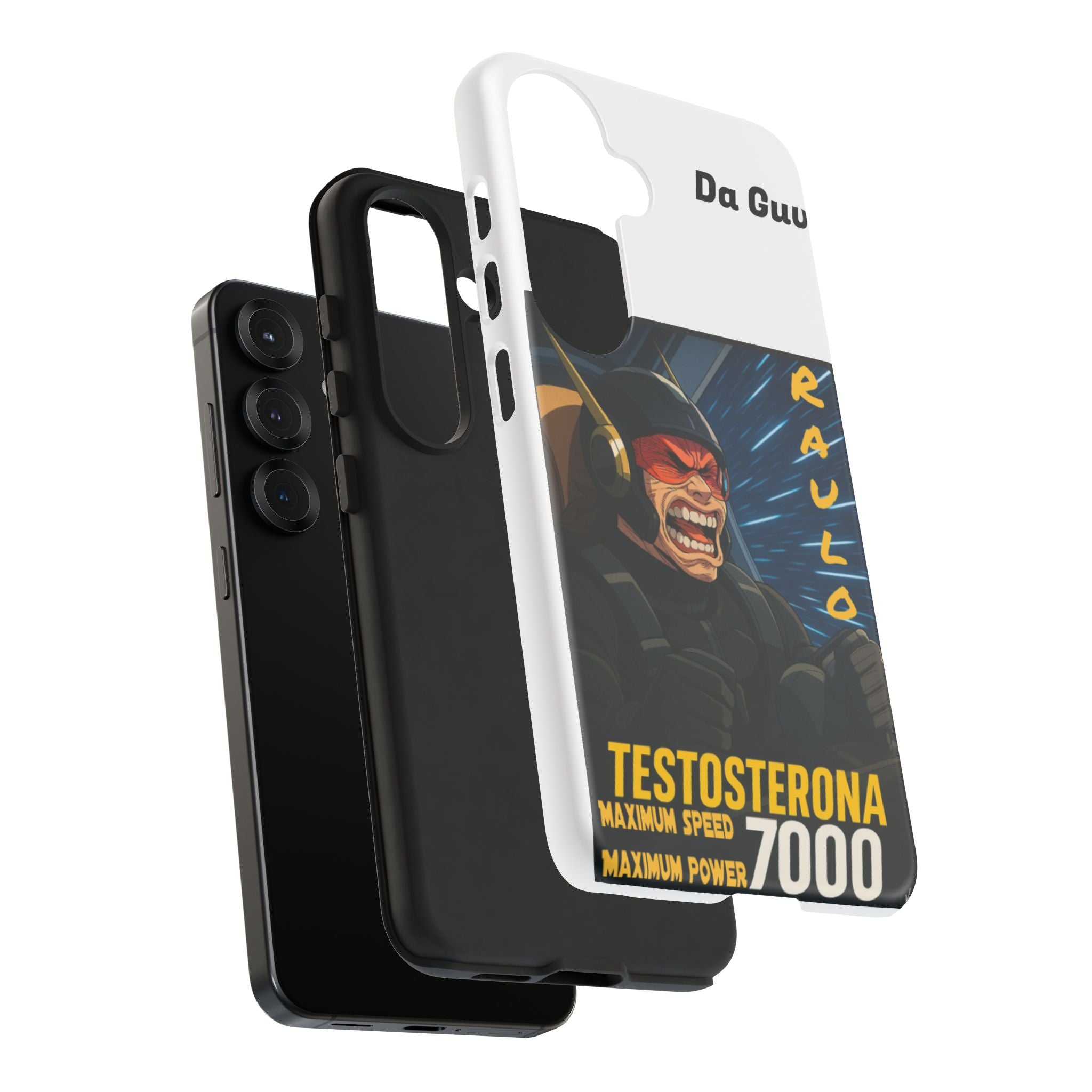 Anime Raulo Tough Cases - Sci-Fi Book Theme, Testosterona 7000, Phone Cover, Protective Shell, Unique Design, Gift for Sci-Fi Fans