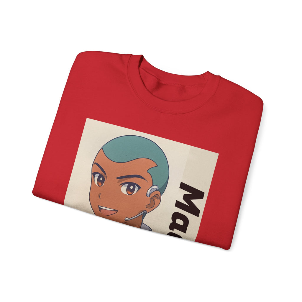 Maakui, anime character Crewneck Sweatshirt - Perfect for Everyday Wear, Unique Gift, Cozy Fashion