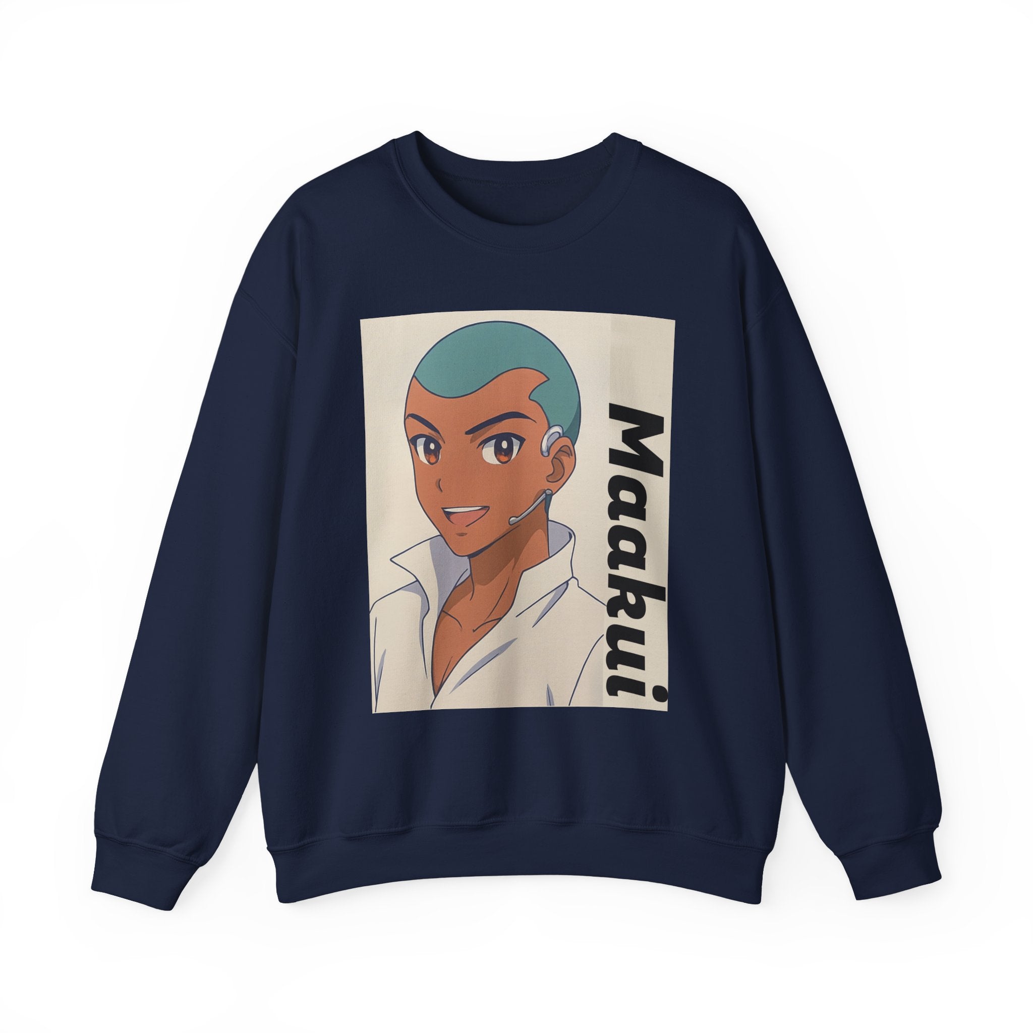 Maakui, anime character Crewneck Sweatshirt - Perfect for Everyday Wear, Unique Gift, Cozy Fashion