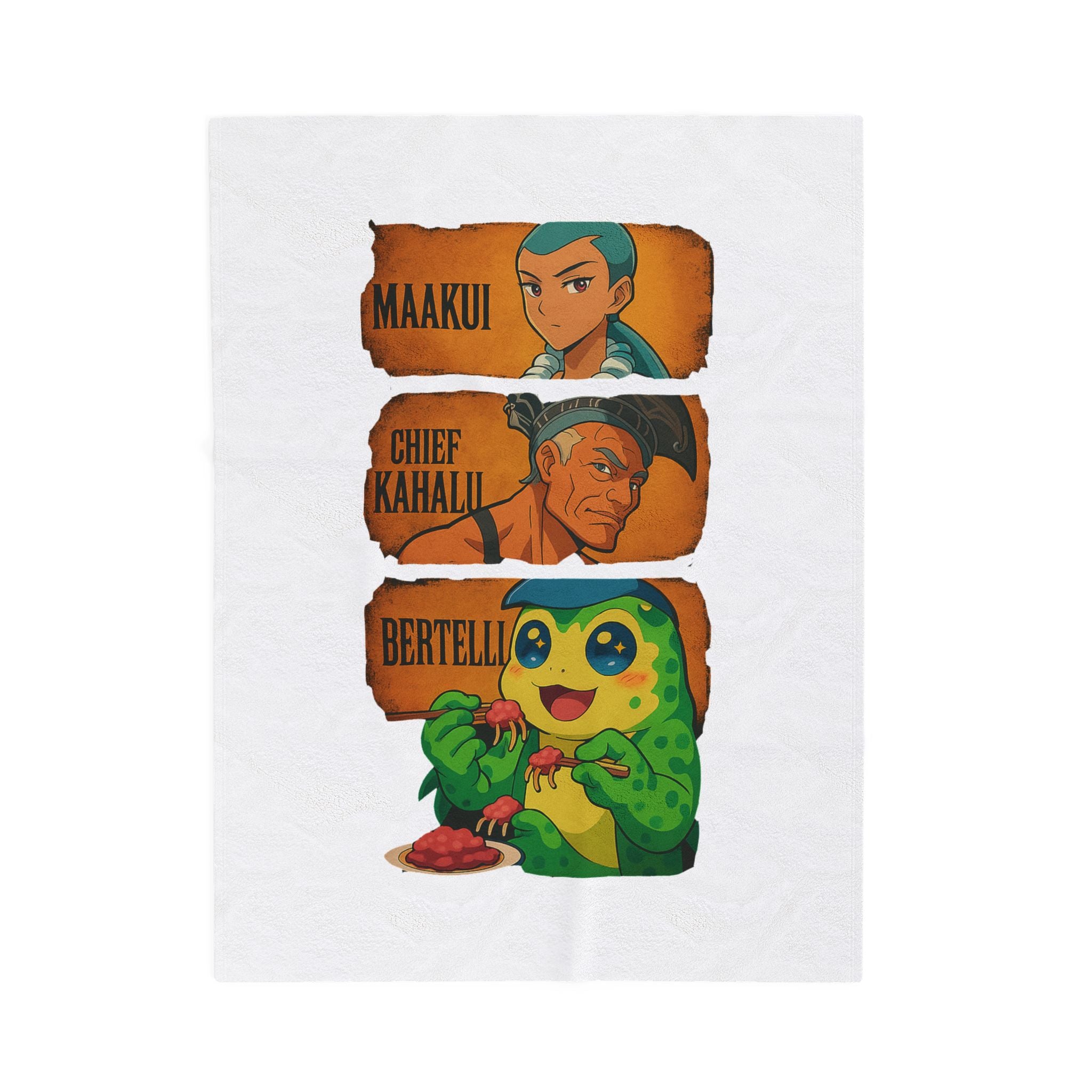 Cozy Velveteen Plush Blanket with Anime Characters - Perfect Gift for Fans, Home Decor, Movie Nights, Birthdays, Holidays