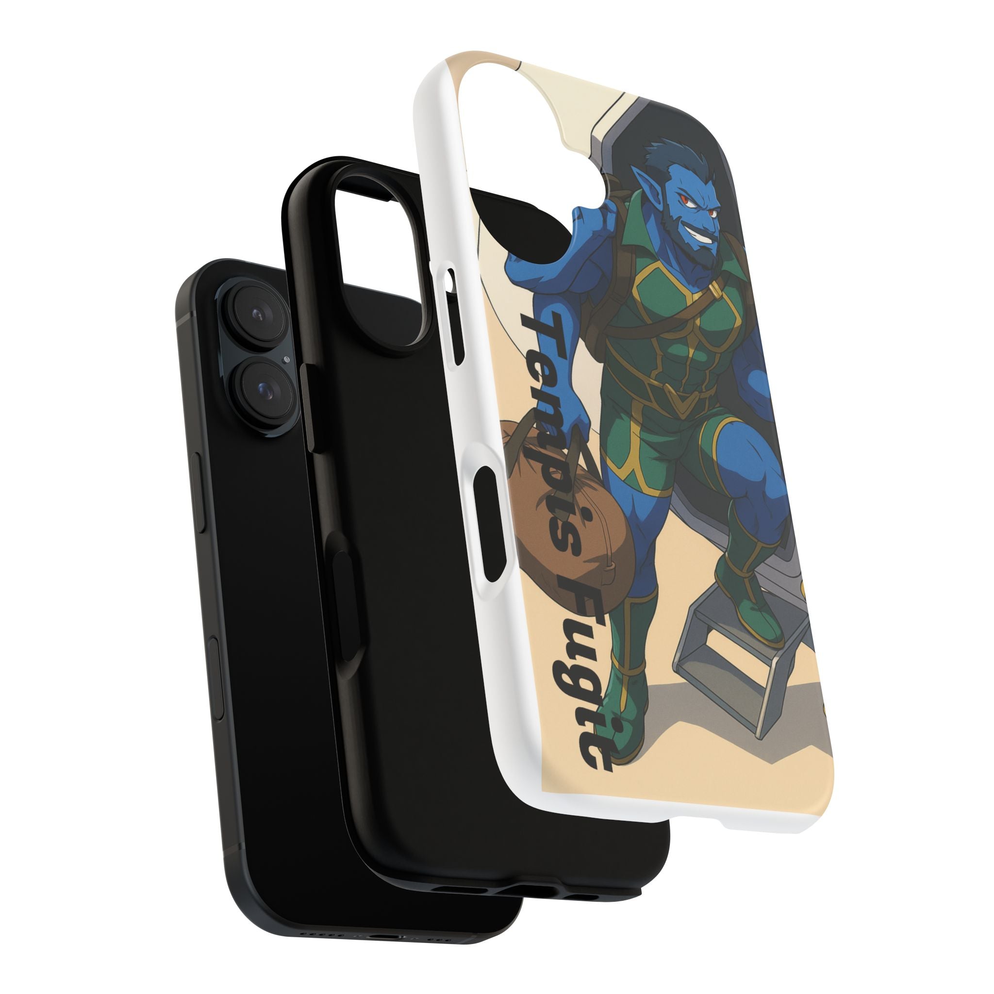 Phone Cases, Anime Tempis Fugit from Da Guv, Sci-Fi Tough Case, Protective Cover, Unique Gift