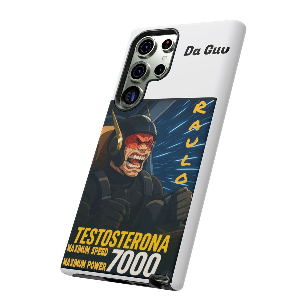 Anime Raulo Tough Cases - Sci-Fi Book Theme, Testosterona 7000, Phone Cover, Protective Shell, Unique Design, Gift for Sci-Fi Fans