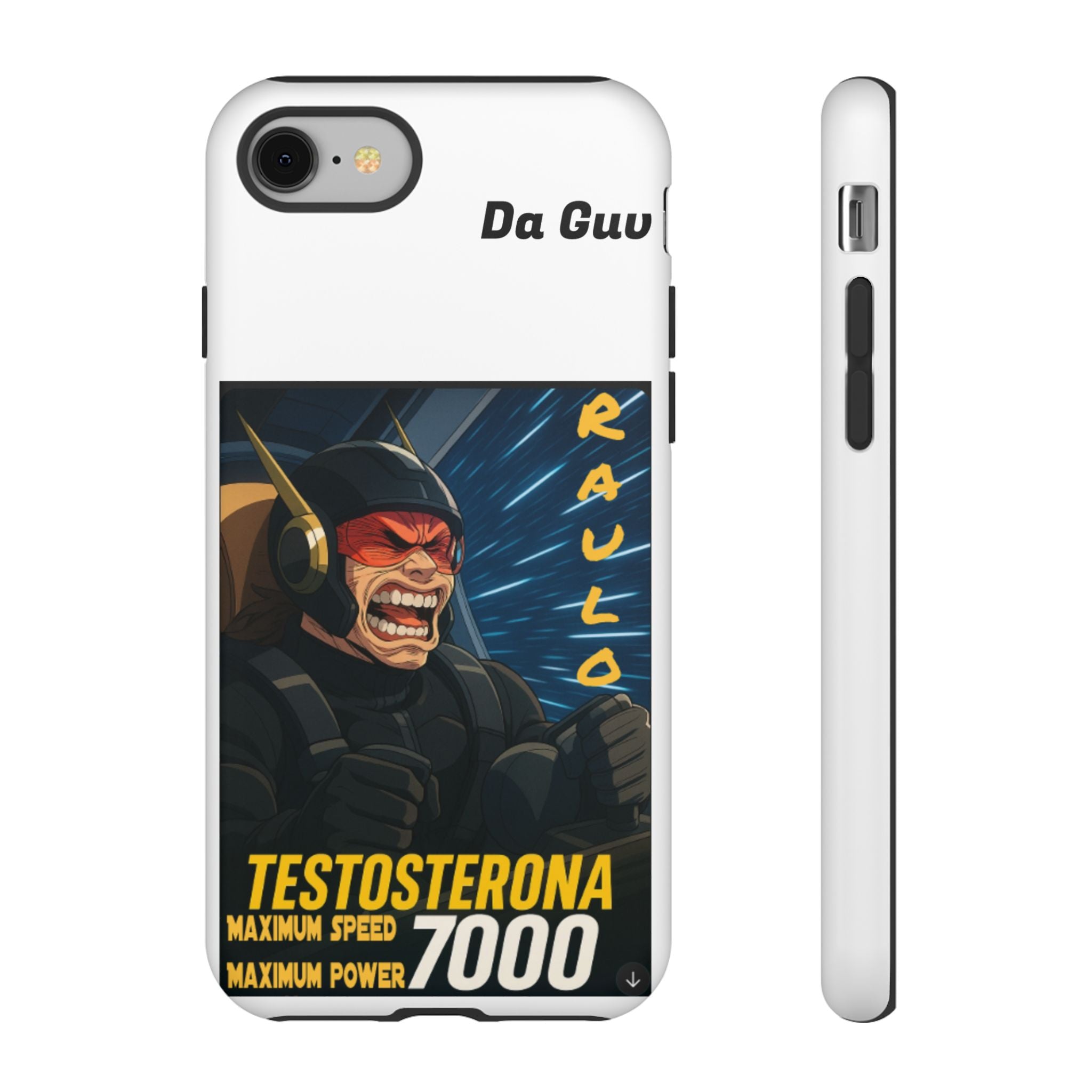 Anime Raulo Tough Cases - Sci-Fi Book Theme, Testosterona 7000, Phone Cover, Protective Shell, Unique Design, Gift for Sci-Fi Fans