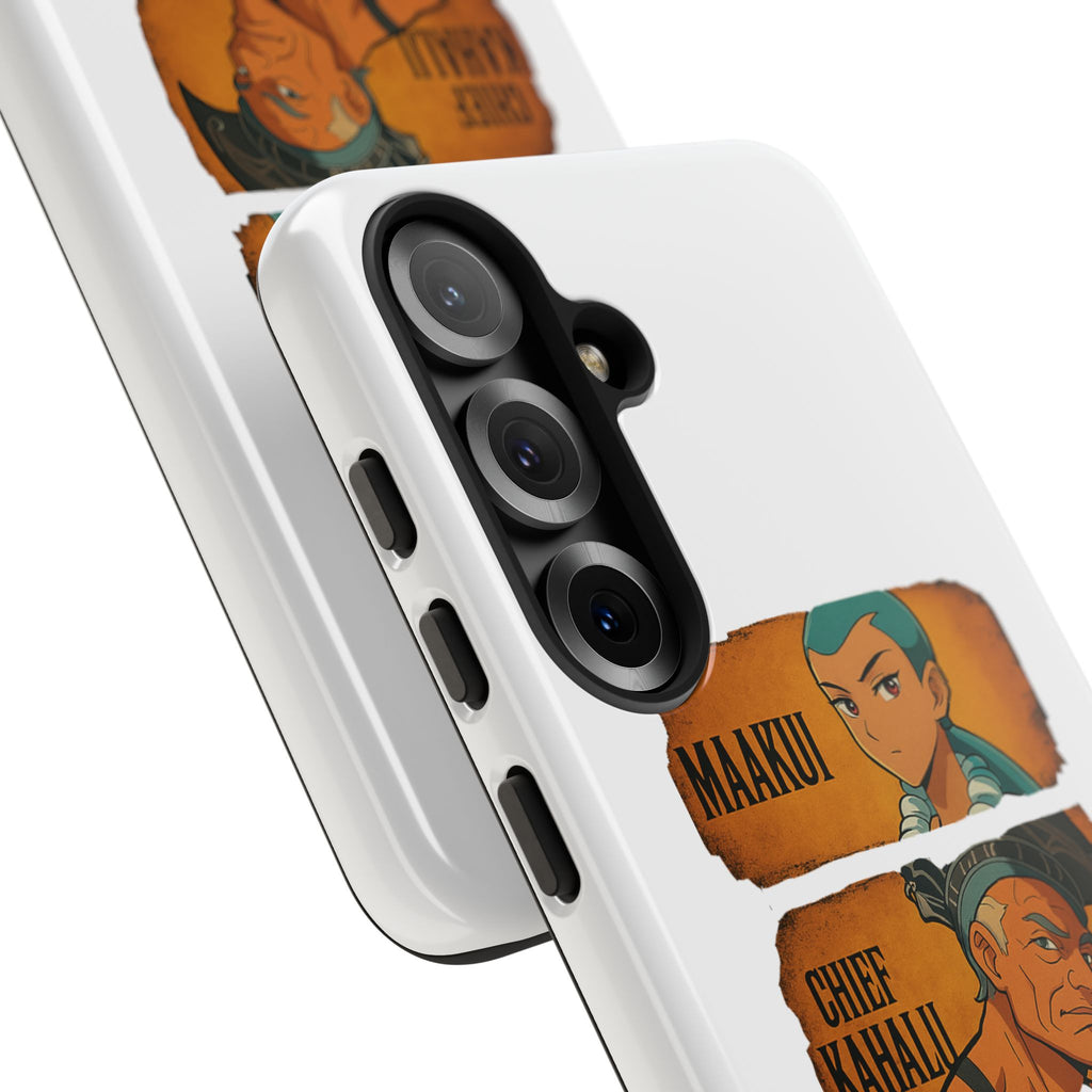 Tough Cases - Anime Phone Case Featuring Maakui, Chief Kahaili, and Bertelli, Great Gift for Fans, Personalized, Trendy, Durable