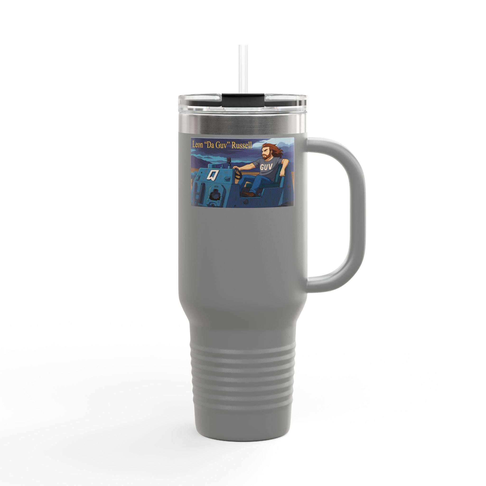 Stylish Insulated sci-fi Travel Mug, 40oz | Perfect for Coffee Lovers, Travel, Camping, Outdoors, Gifts