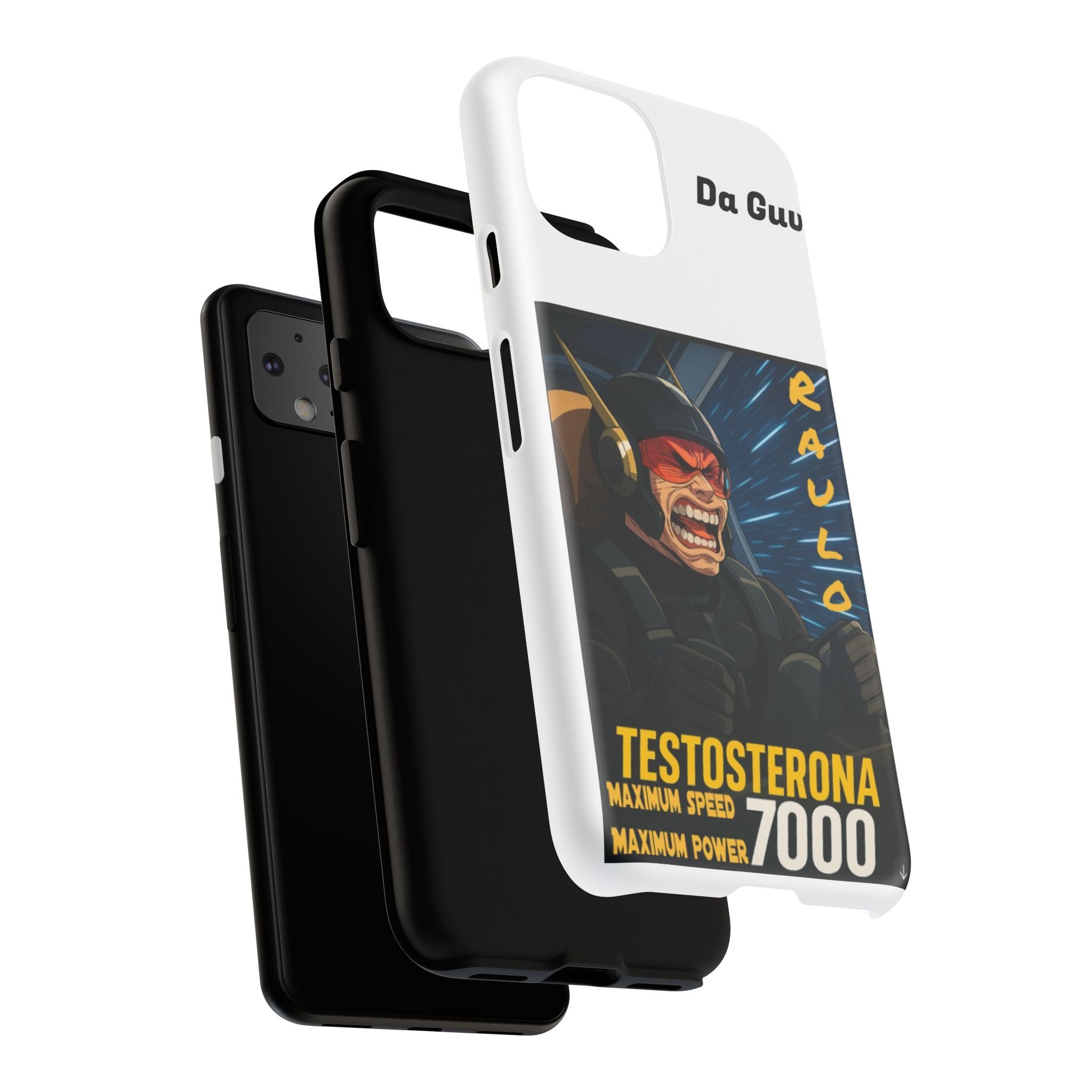 Anime Raulo Tough Cases - Sci-Fi Book Theme, Testosterona 7000, Phone Cover, Protective Shell, Unique Design, Gift for Sci-Fi Fans