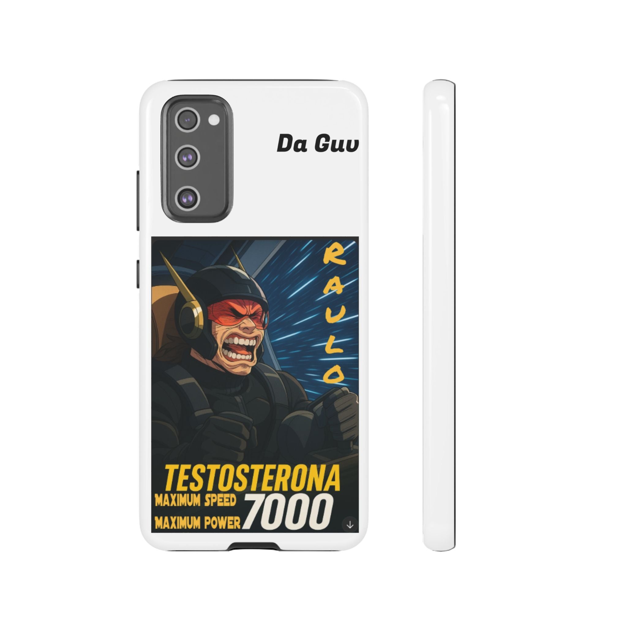 Anime Raulo Tough Cases - Sci-Fi Book Theme, Testosterona 7000, Phone Cover, Protective Shell, Unique Design, Gift for Sci-Fi Fans