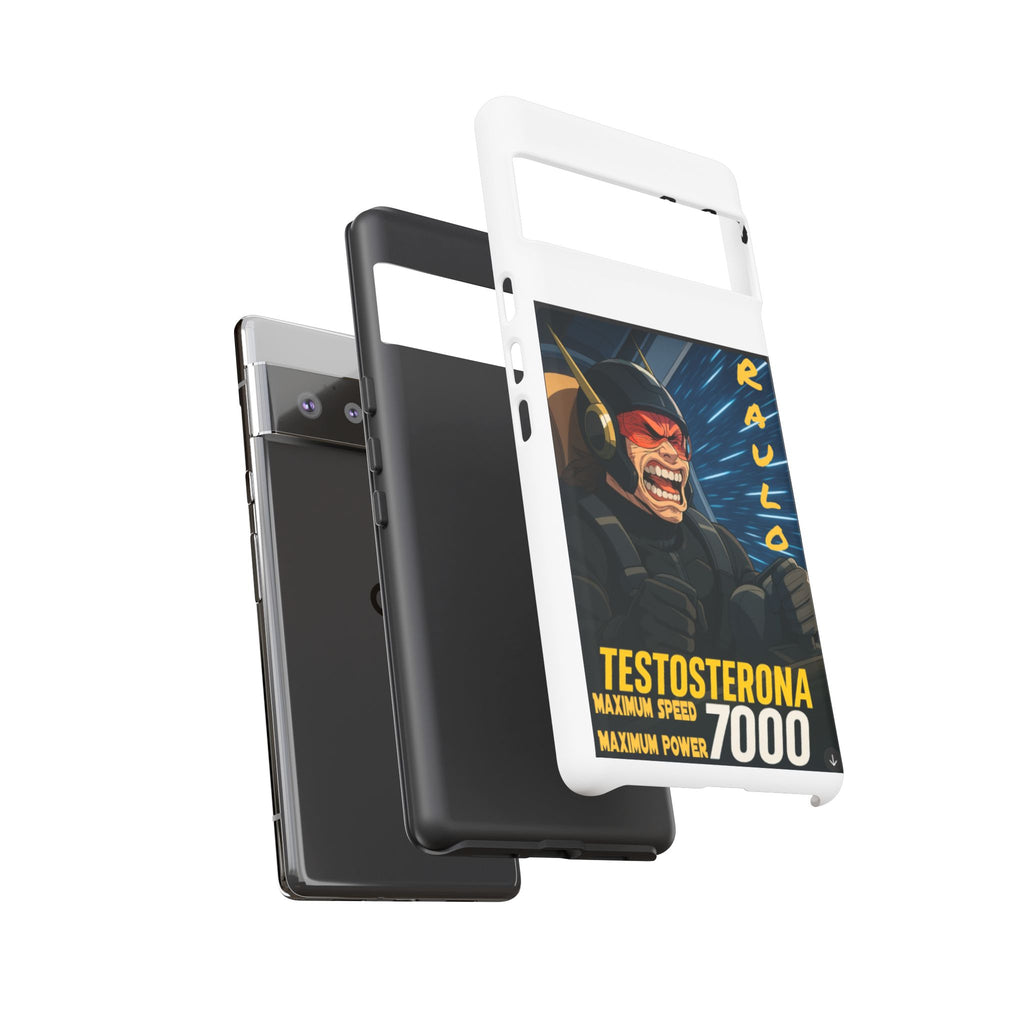 Anime Raulo Tough Cases - Sci-Fi Book Theme, Testosterona 7000, Phone Cover, Protective Shell, Unique Design, Gift for Sci-Fi Fans