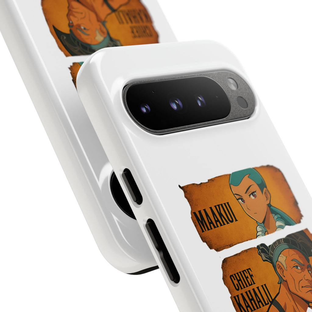 Tough Cases - Anime Phone Case Featuring Maakui, Chief Kahaili, and Bertelli, Great Gift for Fans, Personalized, Trendy, Durable