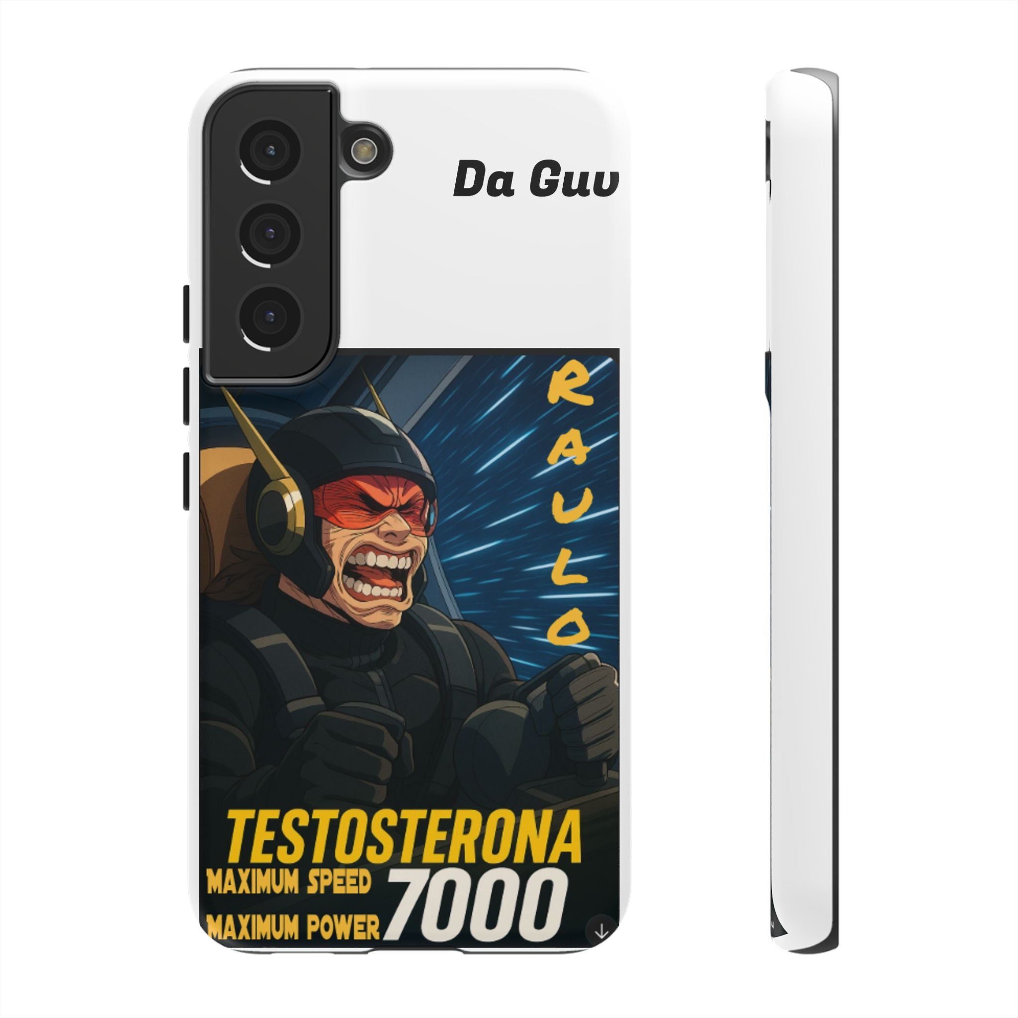 Anime Raulo Tough Cases - Sci-Fi Book Theme, Testosterona 7000, Phone Cover, Protective Shell, Unique Design, Gift for Sci-Fi Fans