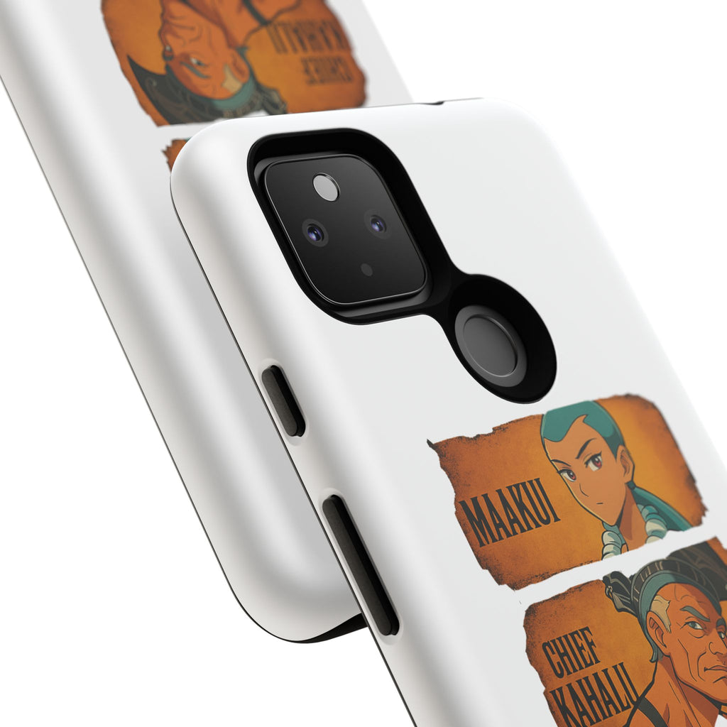 Tough Cases - Anime Phone Case Featuring Maakui, Chief Kahaili, and Bertelli, Great Gift for Fans, Personalized, Trendy, Durable