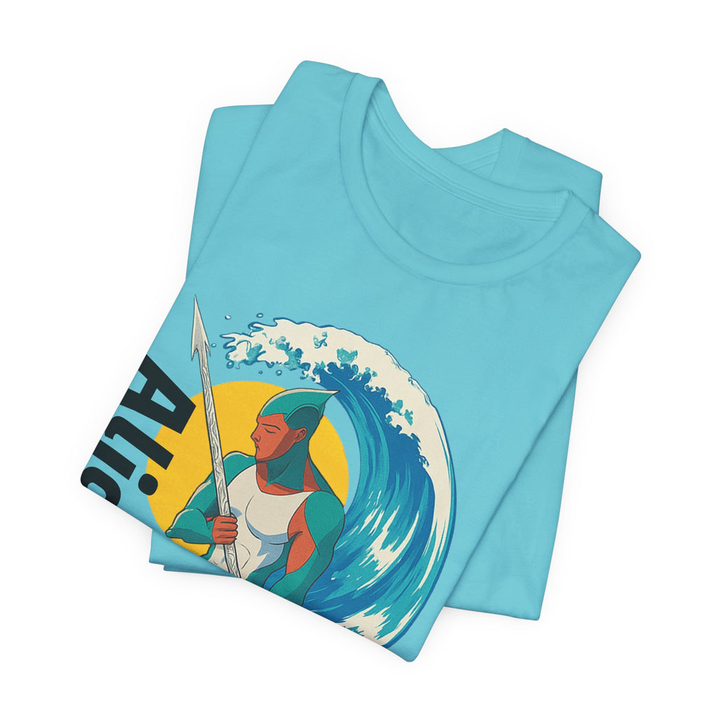 Aljandro Wave Warrior T-Shirt — Personalized 'Aljandro' Surf Guardian Tee