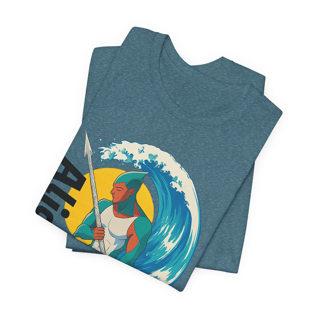 Aljandro Wave Warrior T-Shirt — Personalized 'Aljandro' Surf Guardian Tee