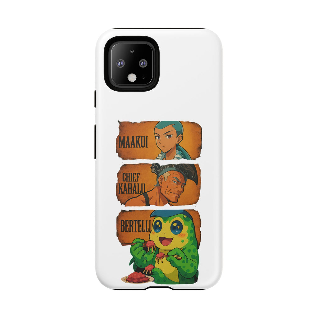 Tough Cases - Anime Phone Case Featuring Maakui, Chief Kahaili, and Bertelli, Great Gift for Fans, Personalized, Trendy, Durable