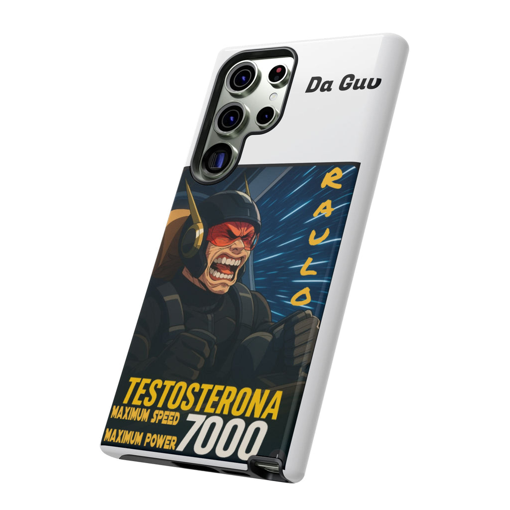 Anime Raulo Tough Cases - Sci-Fi Book Theme, Testosterona 7000, Phone Cover, Protective Shell, Unique Design, Gift for Sci-Fi Fans