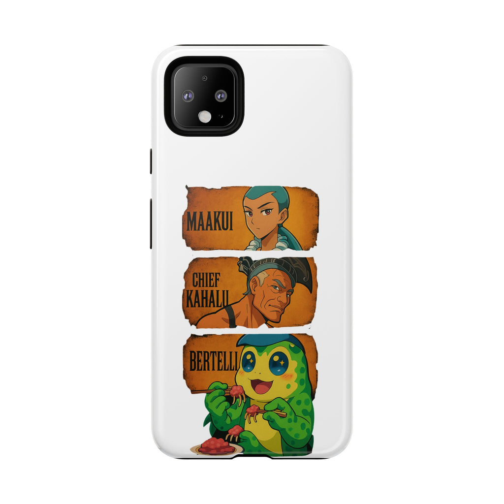 Tough Cases - Anime Phone Case Featuring Maakui, Chief Kahaili, and Bertelli, Great Gift for Fans, Personalized, Trendy, Durable