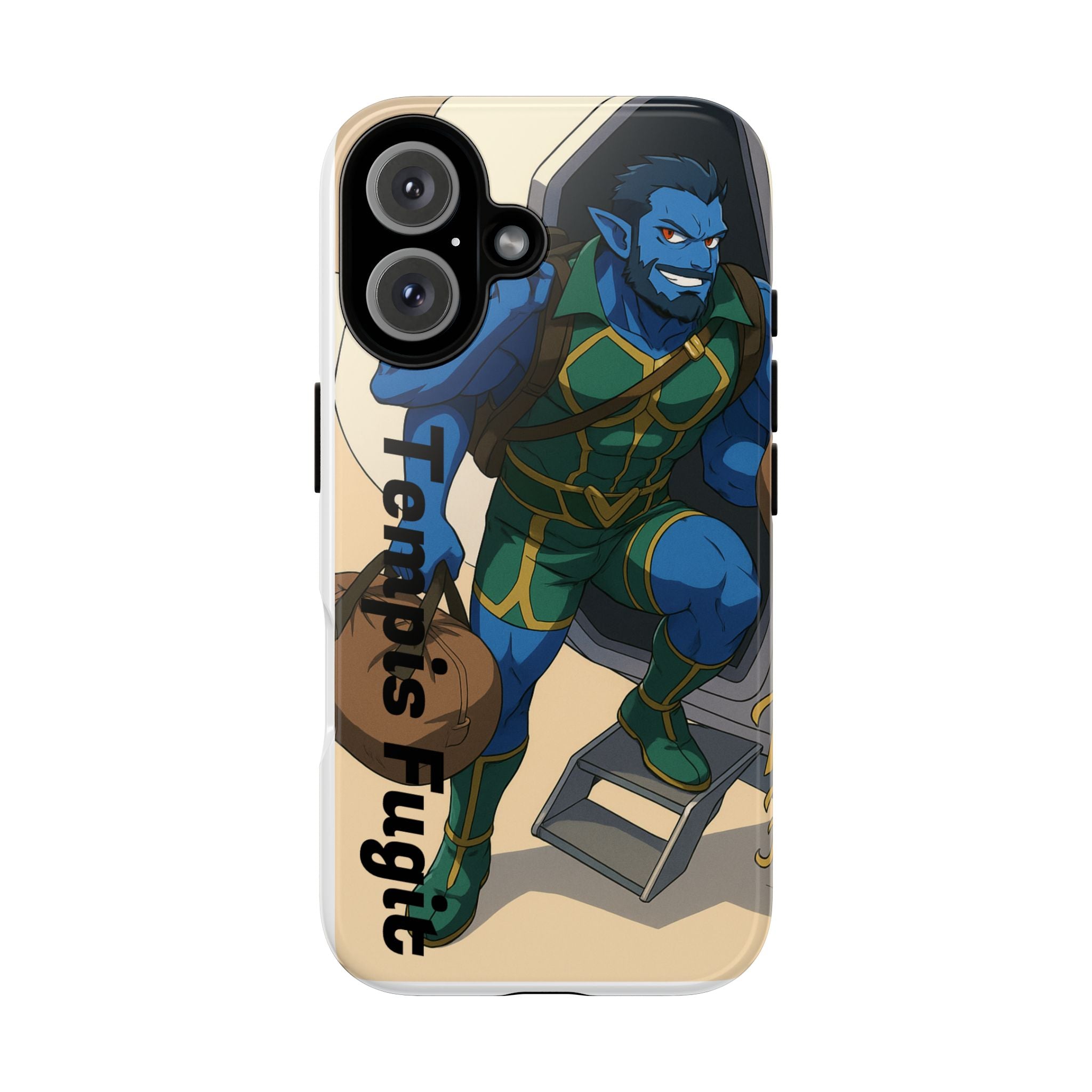 Phone Cases, Anime Tempis Fugit from Da Guv, Sci-Fi Tough Case, Protective Cover, Unique Gift