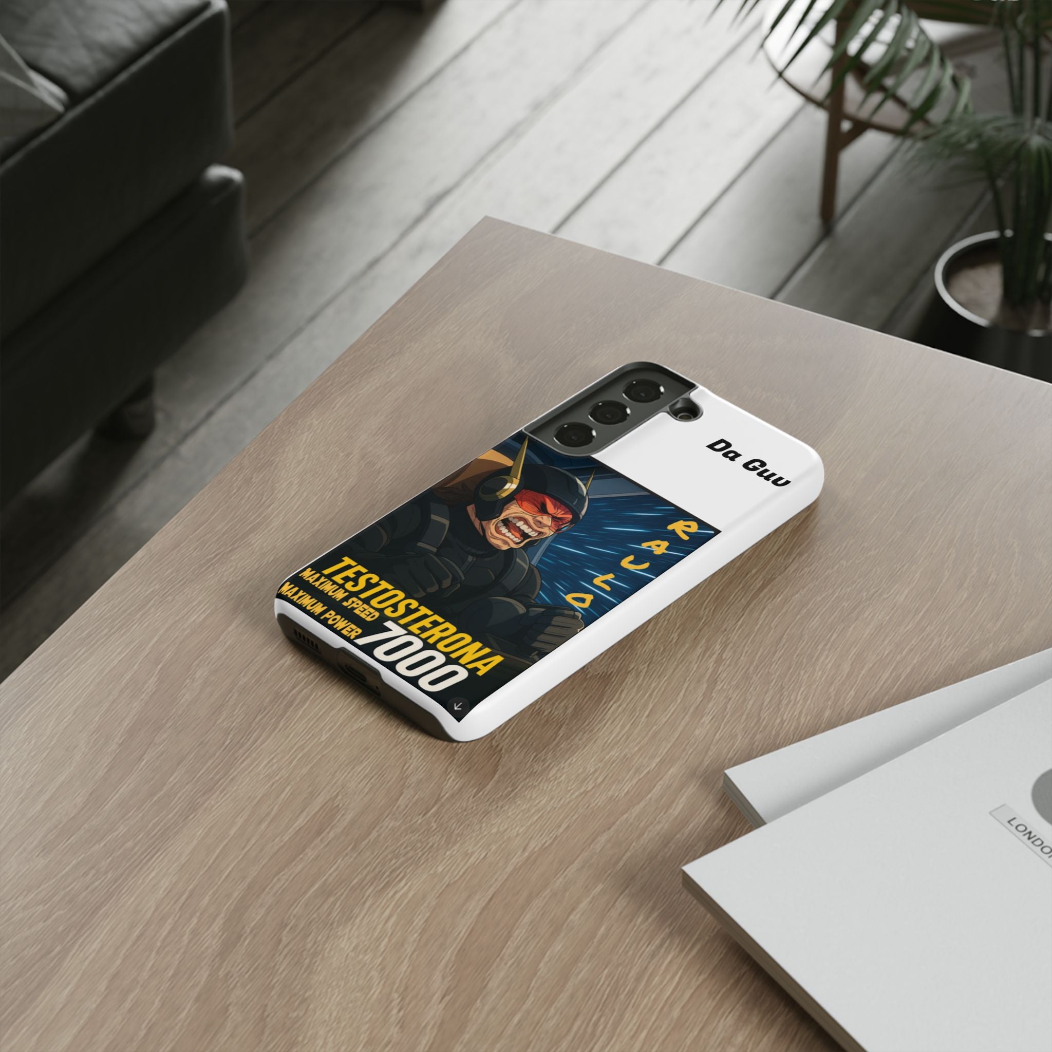 Anime Raulo Tough Cases - Sci-Fi Book Theme, Testosterona 7000, Phone Cover, Protective Shell, Unique Design, Gift for Sci-Fi Fans