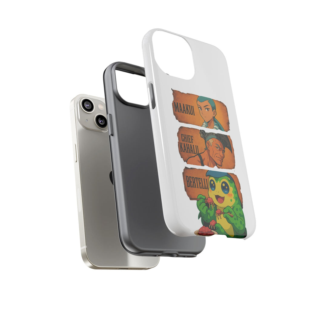 Tough Cases - Anime Phone Case Featuring Maakui, Chief Kahaili, and Bertelli, Great Gift for Fans, Personalized, Trendy, Durable