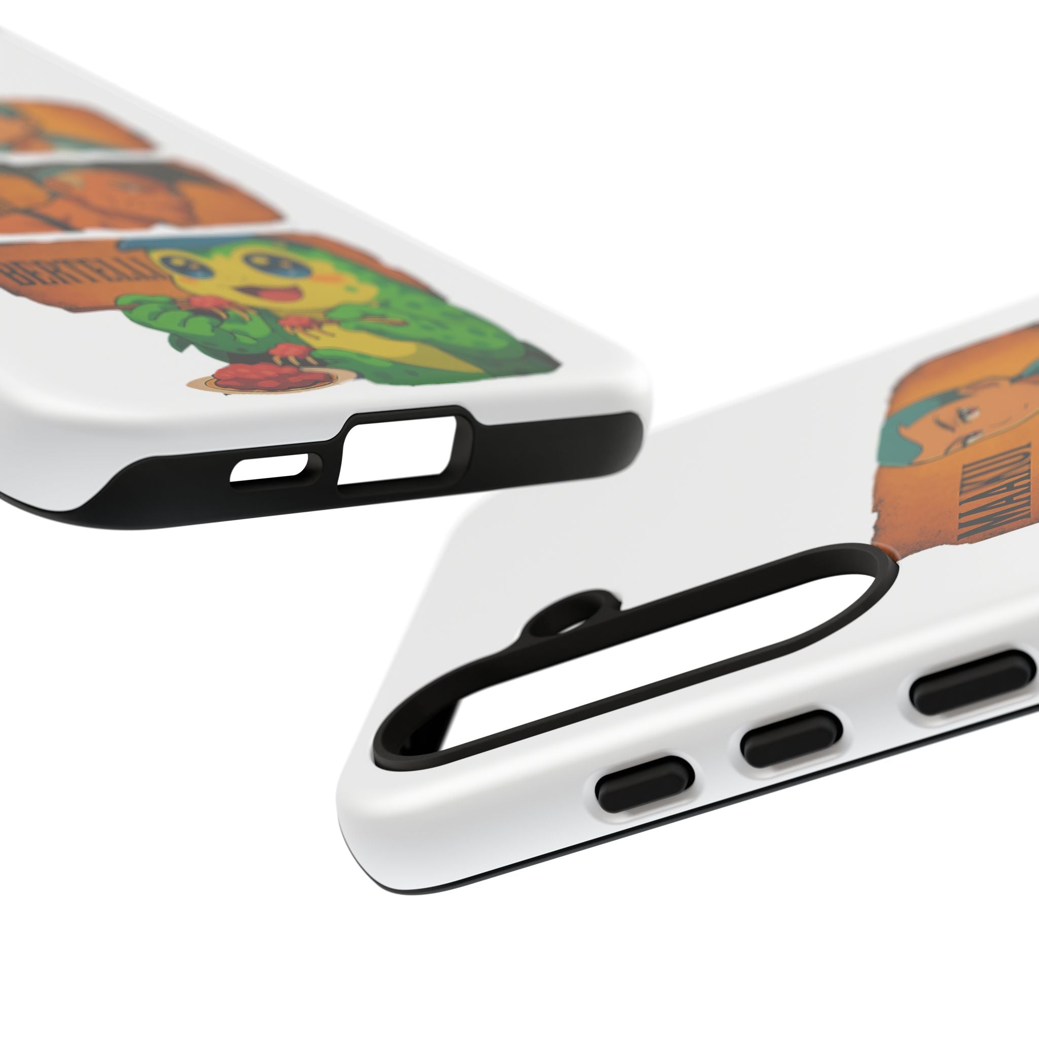 Tough Cases - Anime Phone Case Featuring Maakui, Chief Kahaili, and Bertelli, Great Gift for Fans, Personalized, Trendy, Durable