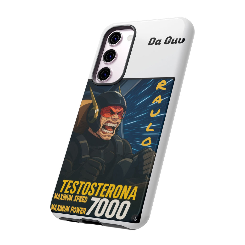 Anime Raulo Tough Cases - Sci-Fi Book Theme, Testosterona 7000, Phone Cover, Protective Shell, Unique Design, Gift for Sci-Fi Fans