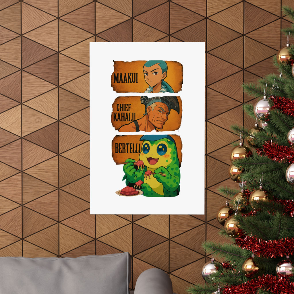 Whimsical Character Posters, Art Prints for Kids, Nature Decor, Anime Wall Art, Unique Home Decoration