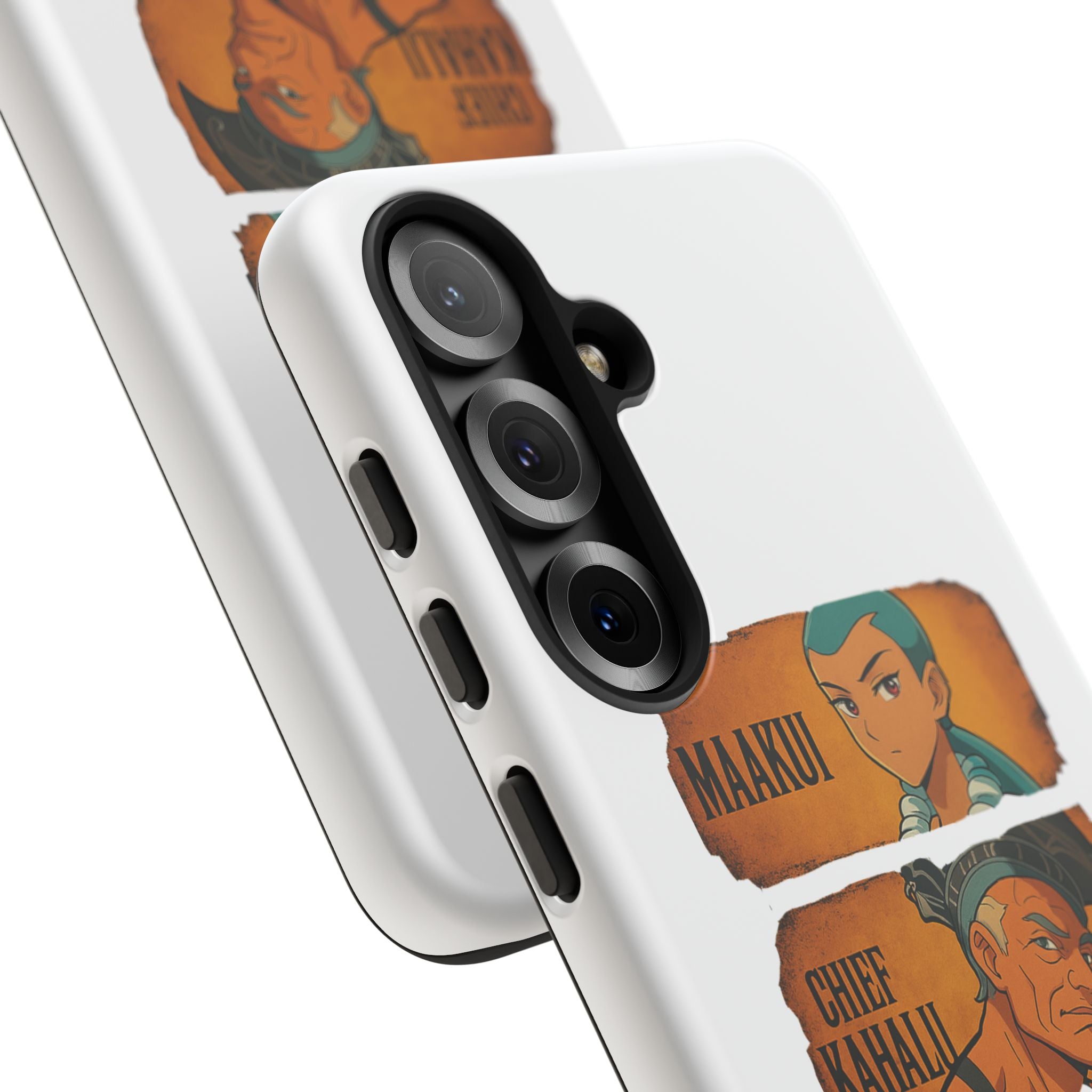 Tough Cases - Anime Phone Case Featuring Maakui, Chief Kahaili, and Bertelli, Great Gift for Fans, Personalized, Trendy, Durable