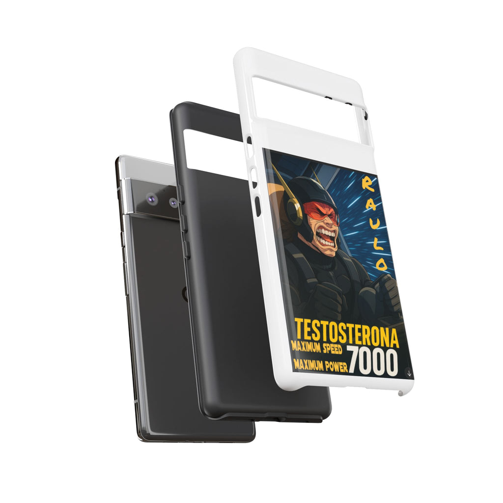 Anime Raulo Tough Cases - Sci-Fi Book Theme, Testosterona 7000, Phone Cover, Protective Shell, Unique Design, Gift for Sci-Fi Fans