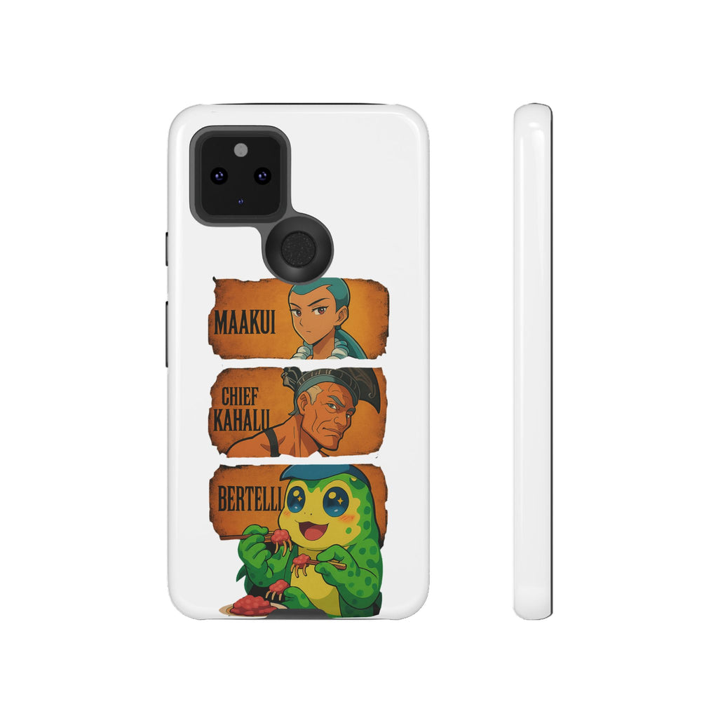 Tough Cases - Anime Phone Case Featuring Maakui, Chief Kahaili, and Bertelli, Great Gift for Fans, Personalized, Trendy, Durable