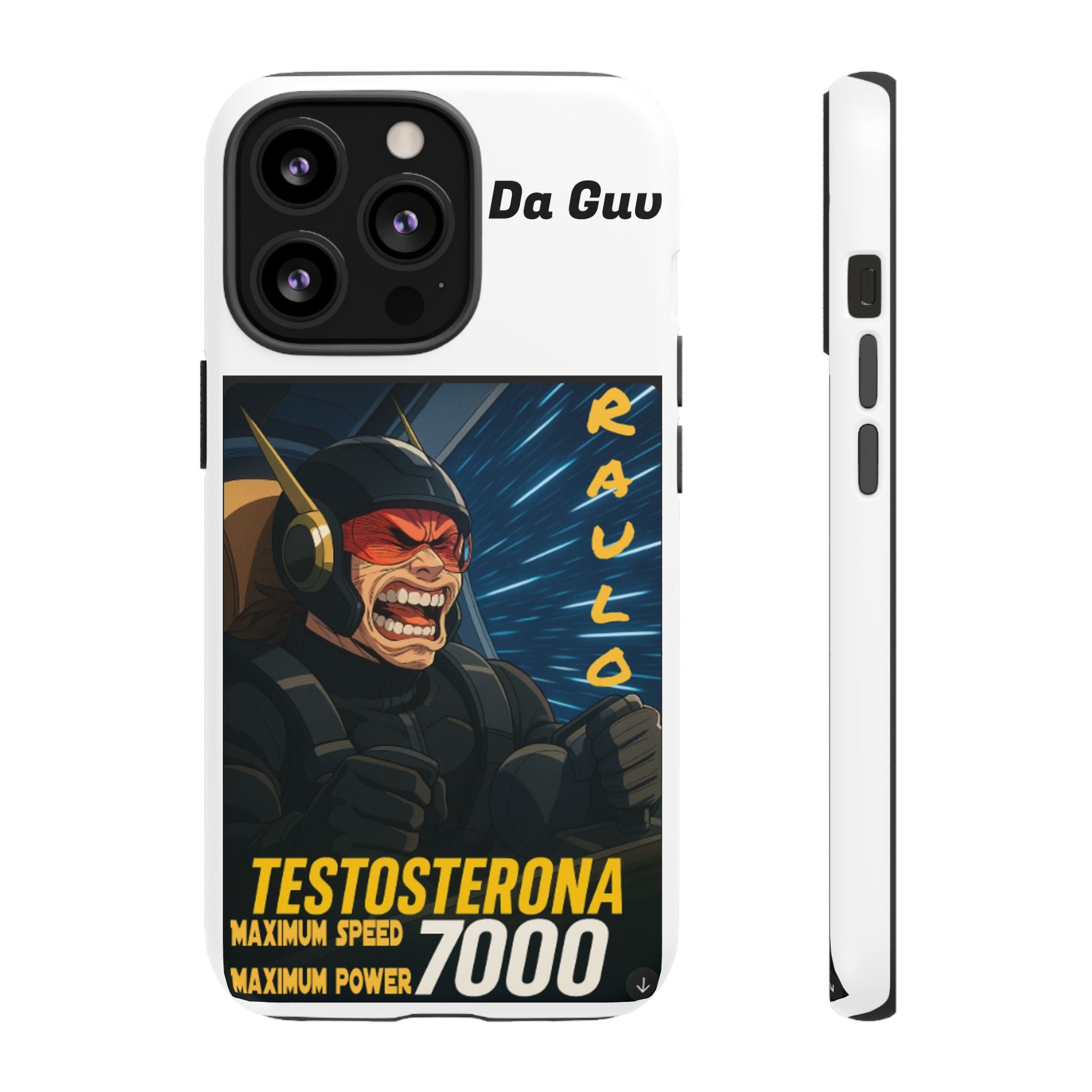Anime Raulo Tough Cases - Sci-Fi Book Theme, Testosterona 7000, Phone Cover, Protective Shell, Unique Design, Gift for Sci-Fi Fans