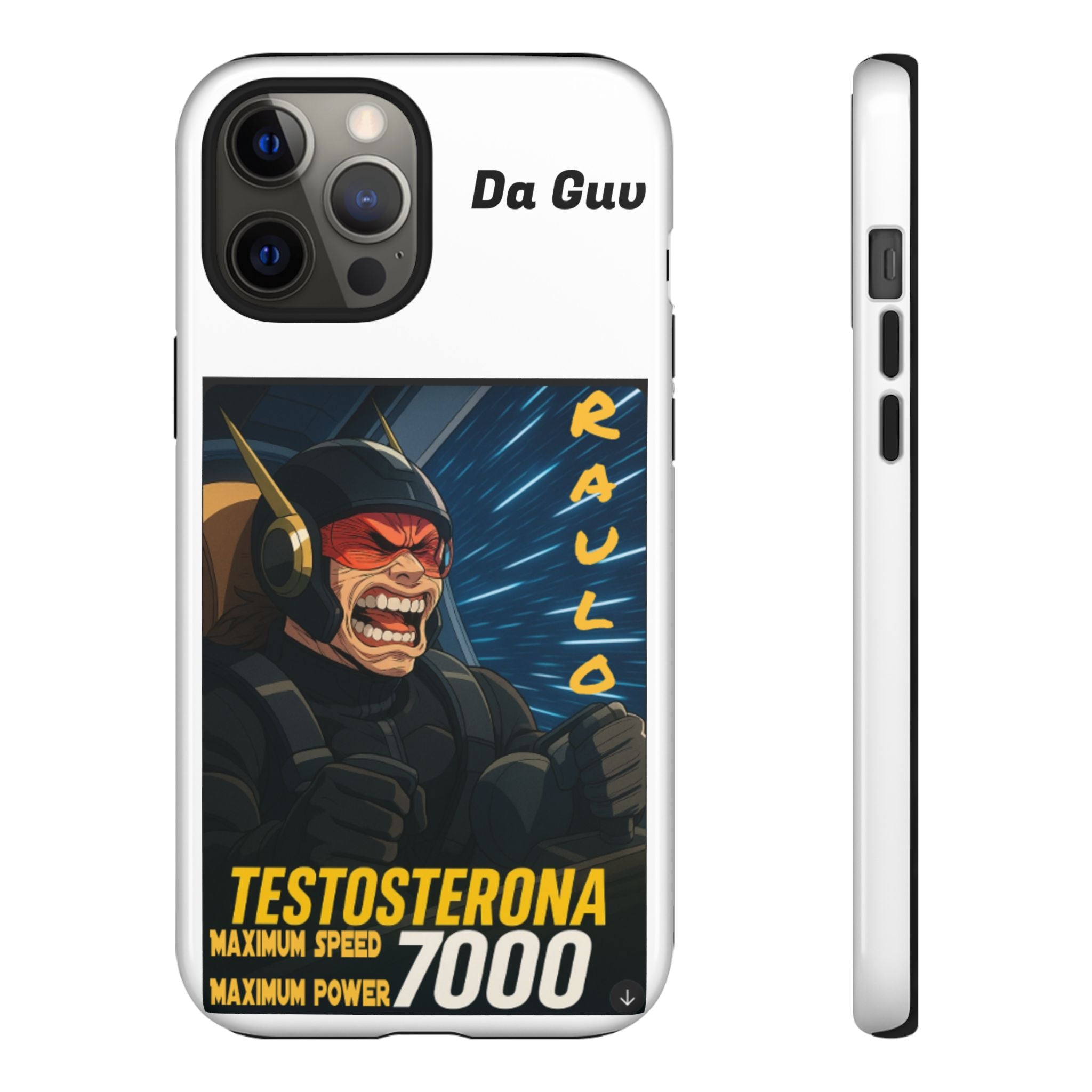 Anime Raulo Tough Cases - Sci-Fi Book Theme, Testosterona 7000, Phone Cover, Protective Shell, Unique Design, Gift for Sci-Fi Fans