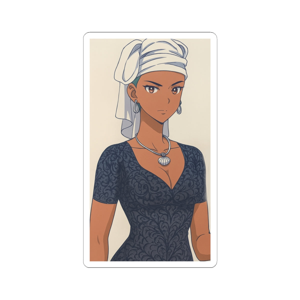 Anime Maakui Stickers - Da Guv Sci-Fi Book Art, Kiss-Cut Decals for Laptop, Water Bottle, Planner, Gift, Collectible